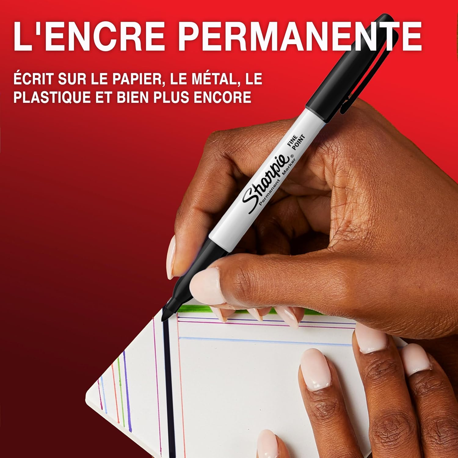 Thumbnail 1 de Sharpie marqueurs indélébiles Boîte de 12 ✏️