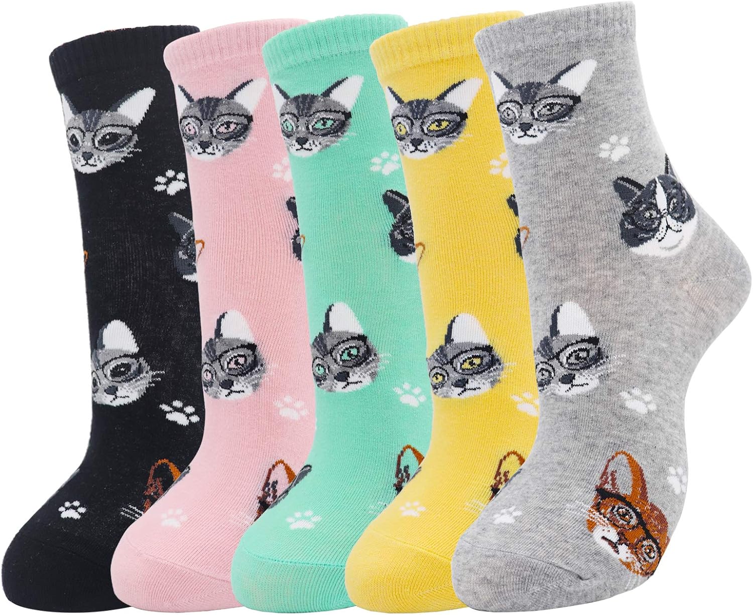 Thumbnail 4 de Jeasona Women's Cat Socks US 5-8