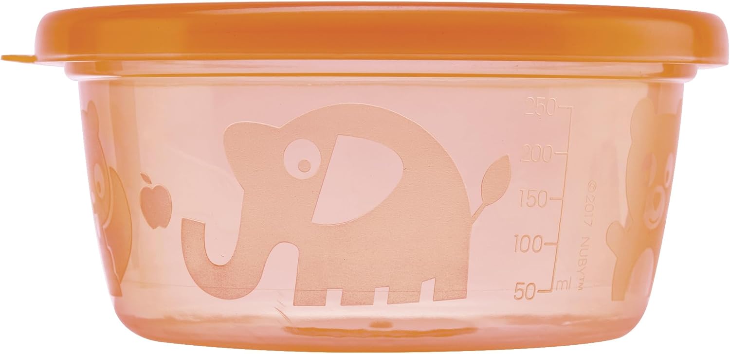 Thumbnail 3 de Nuby Set 6 recipientes herméticos 300 ml