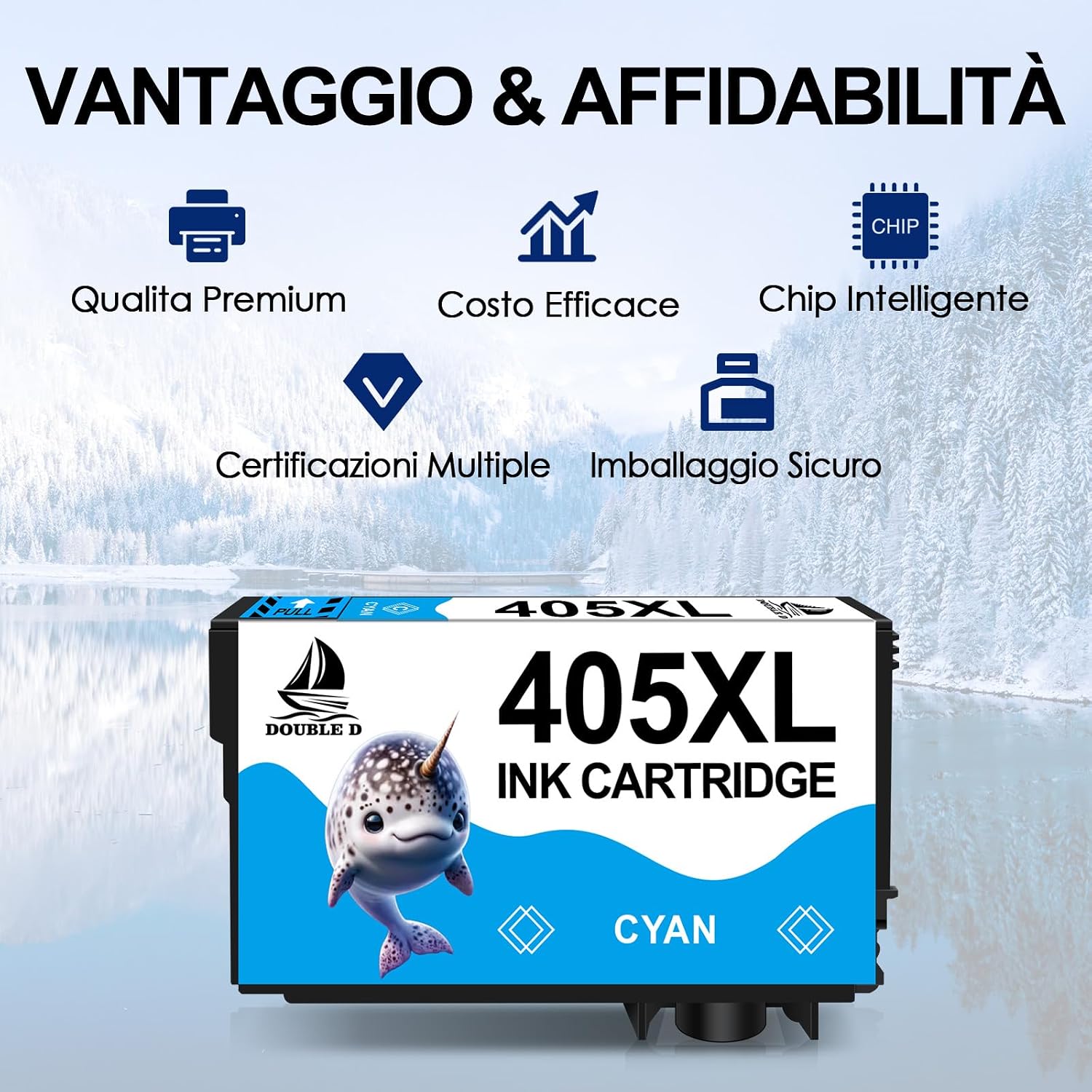 Thumbnail 4 de DOUBLE D 405XL Multipack 5 pezzi 🖨