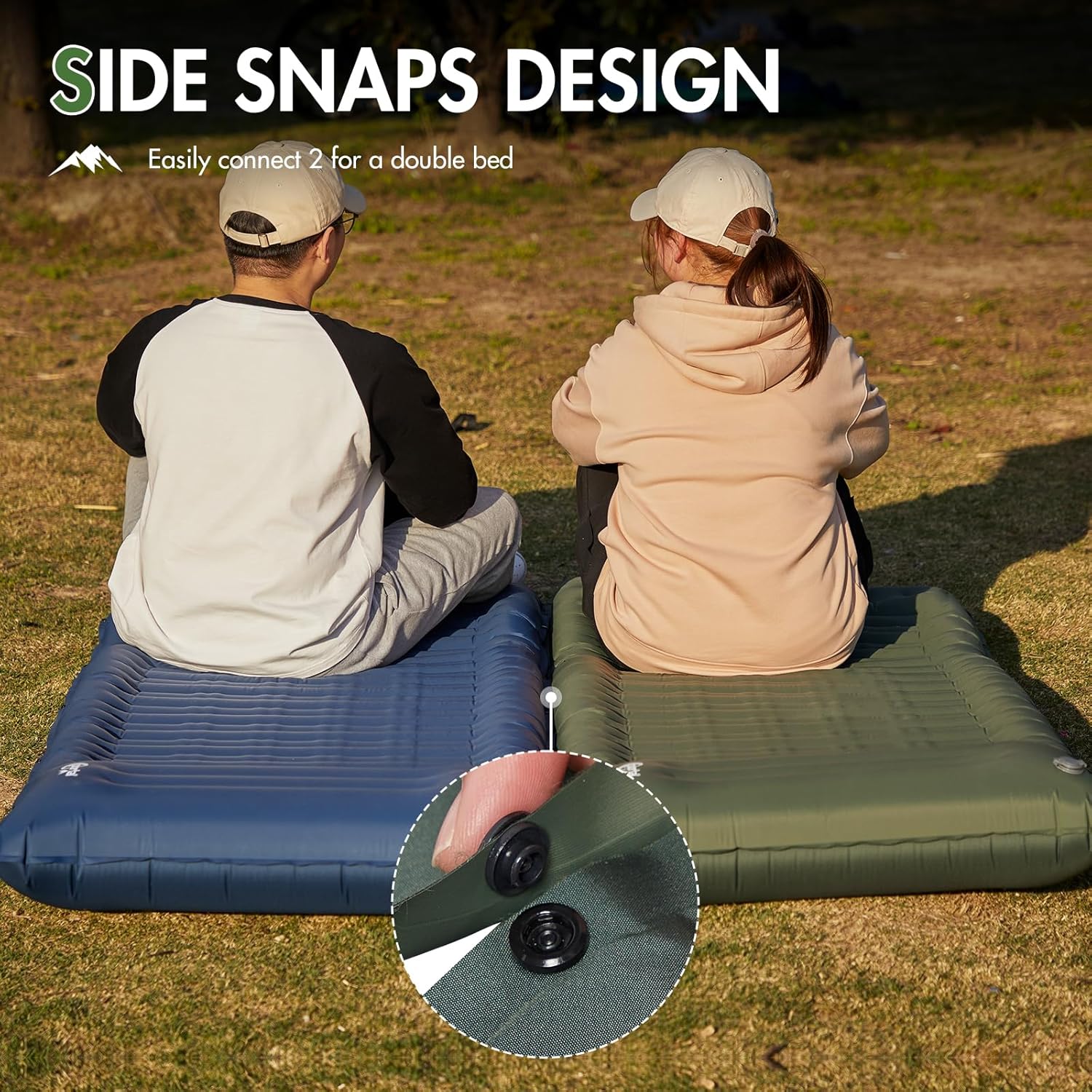 Thumbnail 6 de Portal Camping Mattress Single 10cm Thick with Built-in Foot Pump