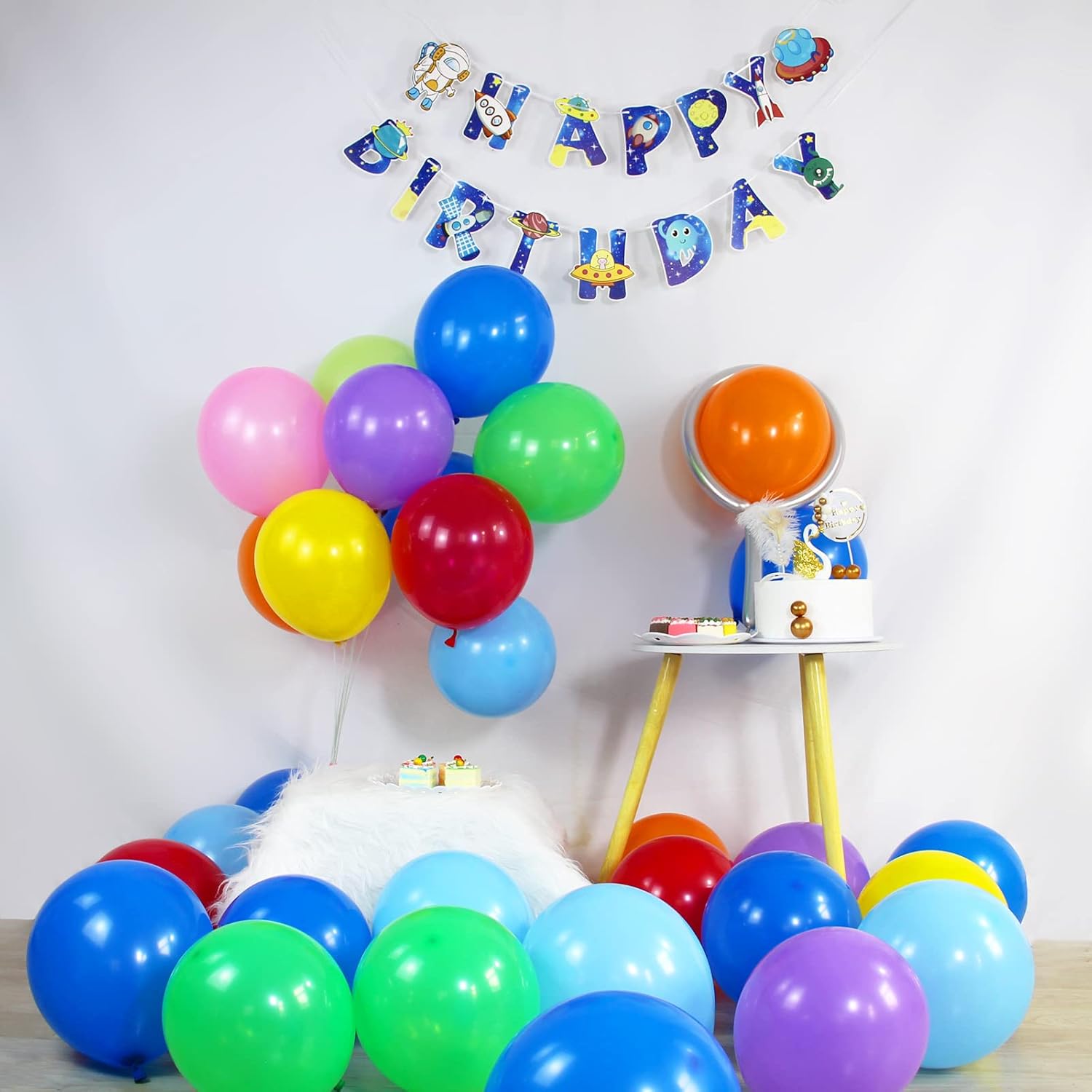 Thumbnail 4 de HYKJNBW 110pcs 12-inch assorted latex balloons 🎈