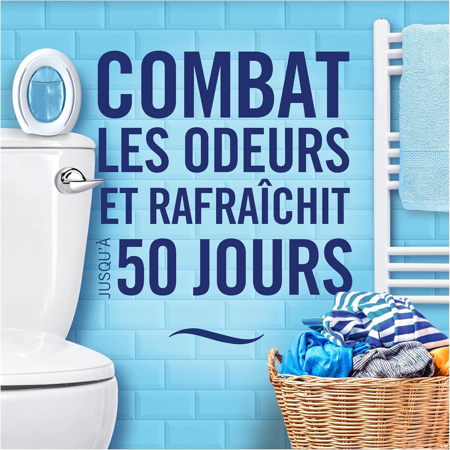 Detalle 2 de Febreze Petit Coin dĂ©sodorisant WC 50 jours đœ