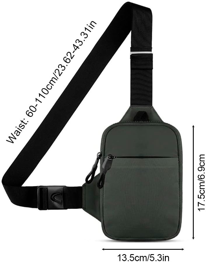 Thumbnail 4 de DONGKER Sling Chest Crossbody Bag wasserdichte Schultertasche für Outdoor, Wandern (S oder L)