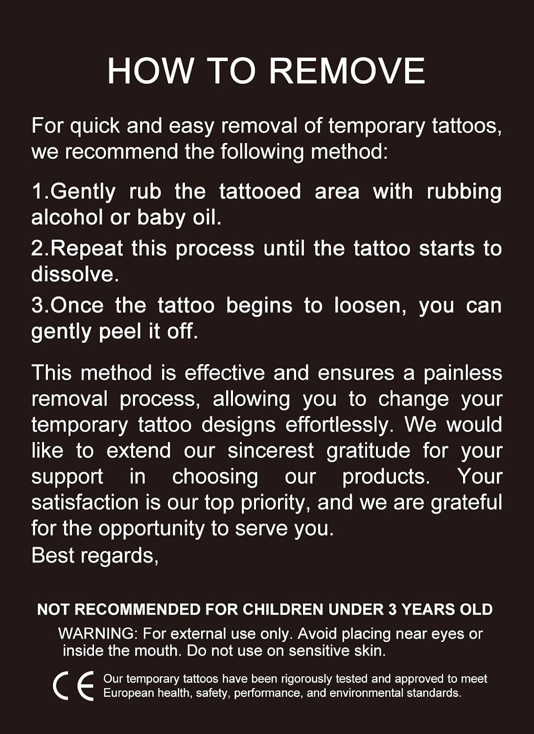 Detalle de Kotbs Temporary Tattoos, 8.2 x 11.6-Inch Sheets