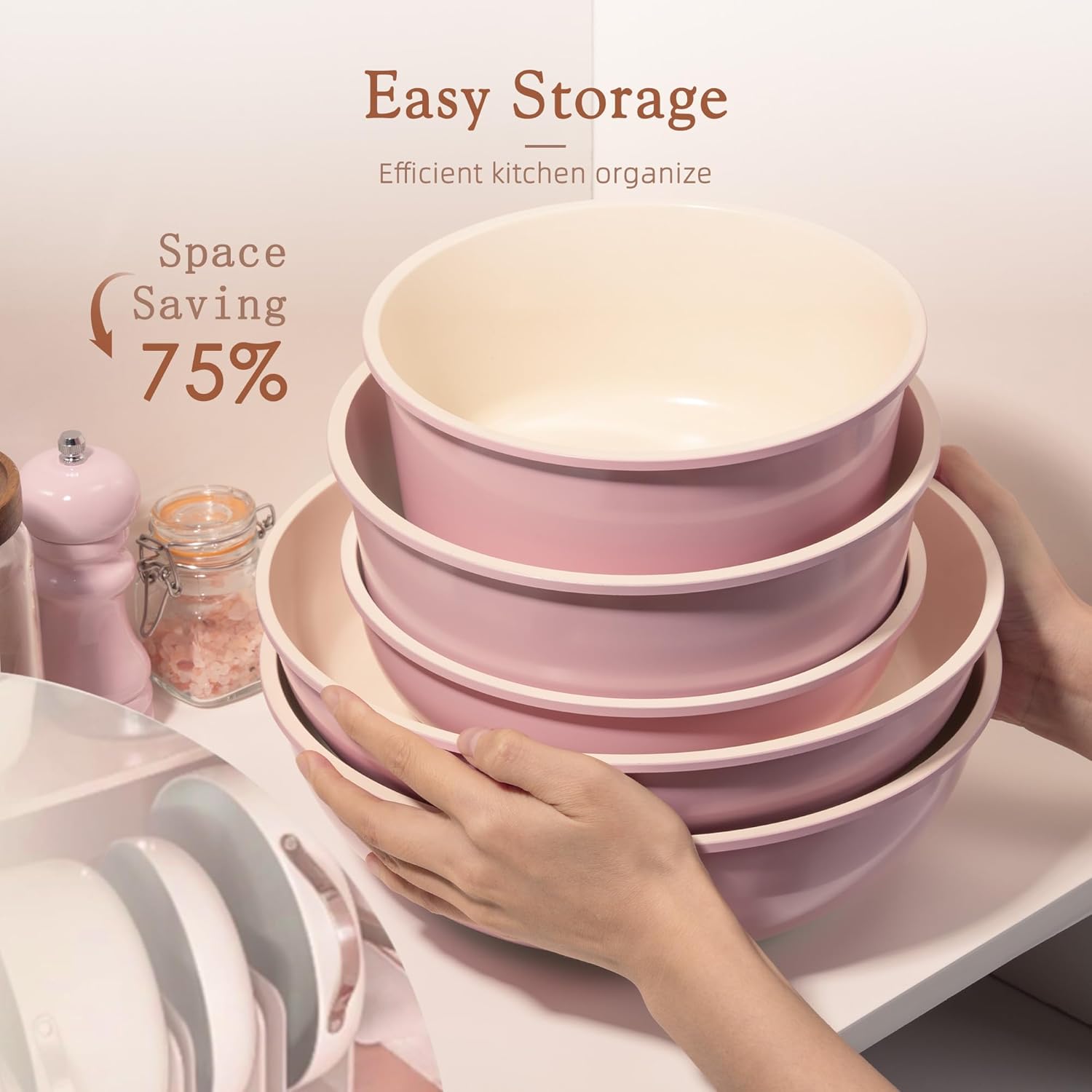 Thumbnail 5 de Astercook 21-Piece Ceramic Cookware Set