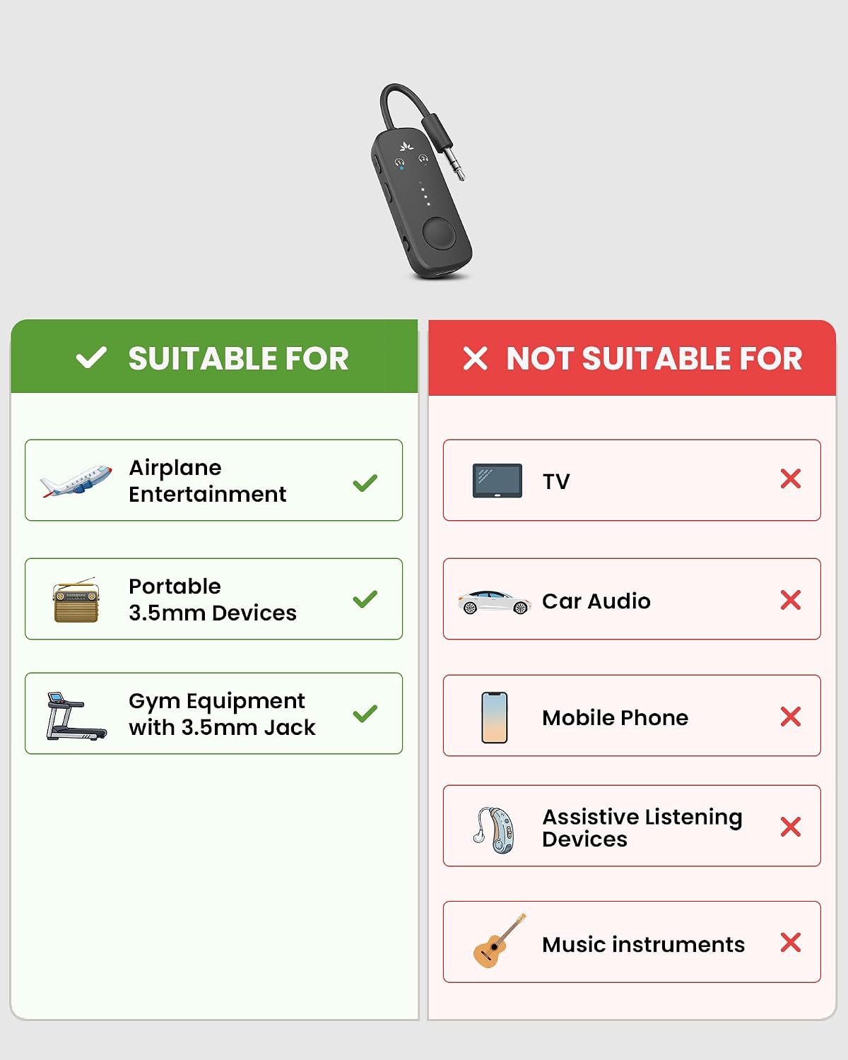 Thumbnail 5 de Avantree Relay Bluetooth adapter 25 hrs