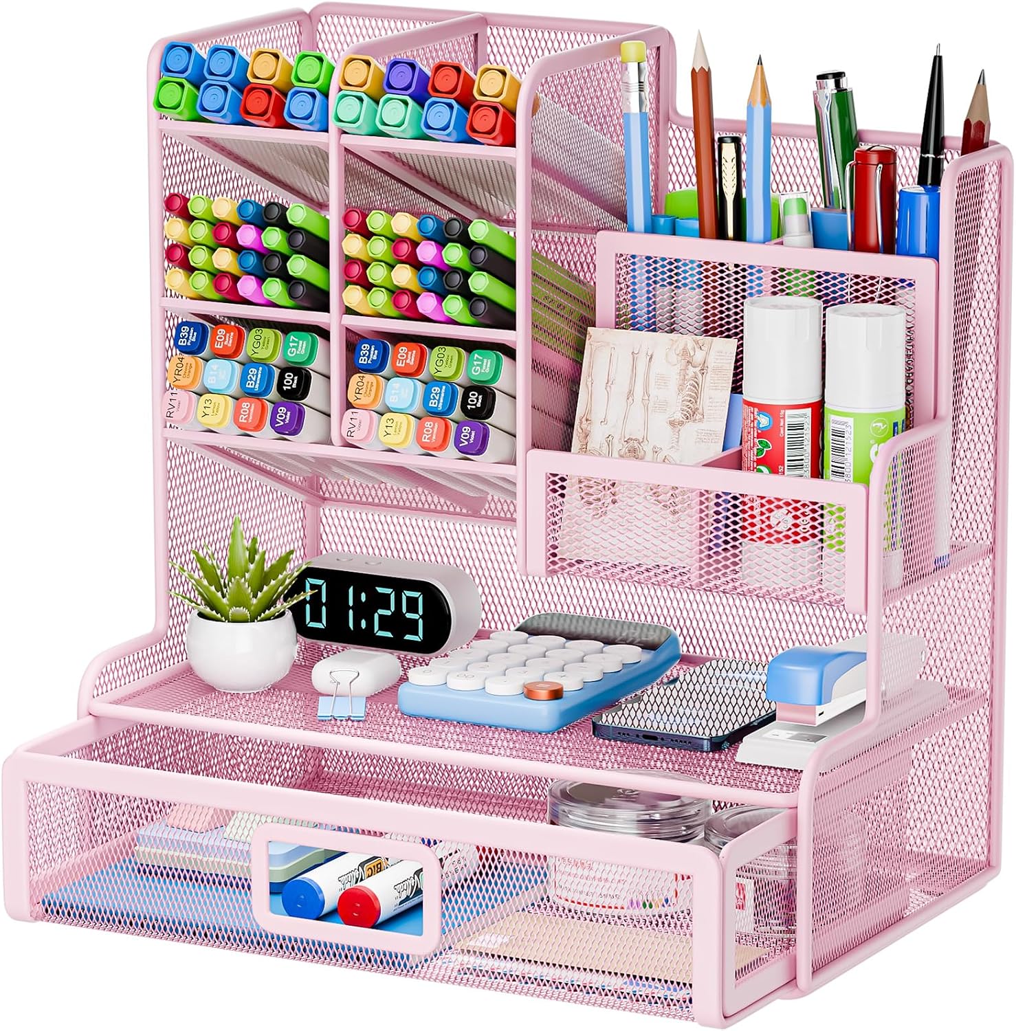 Thumbnail 6 de Restorgan Netz Schreibtisch Organizer 12 Fächer