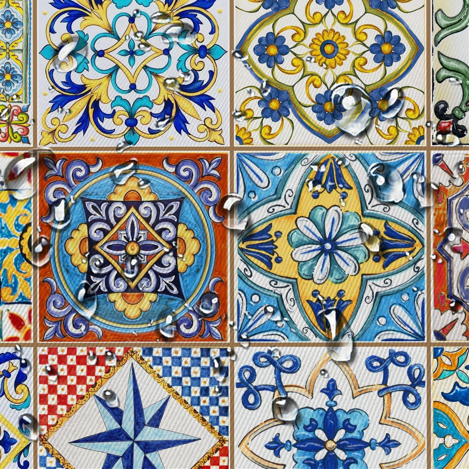 Detalle de Yighty Outdoor Tablecloth 60 x 84 inches