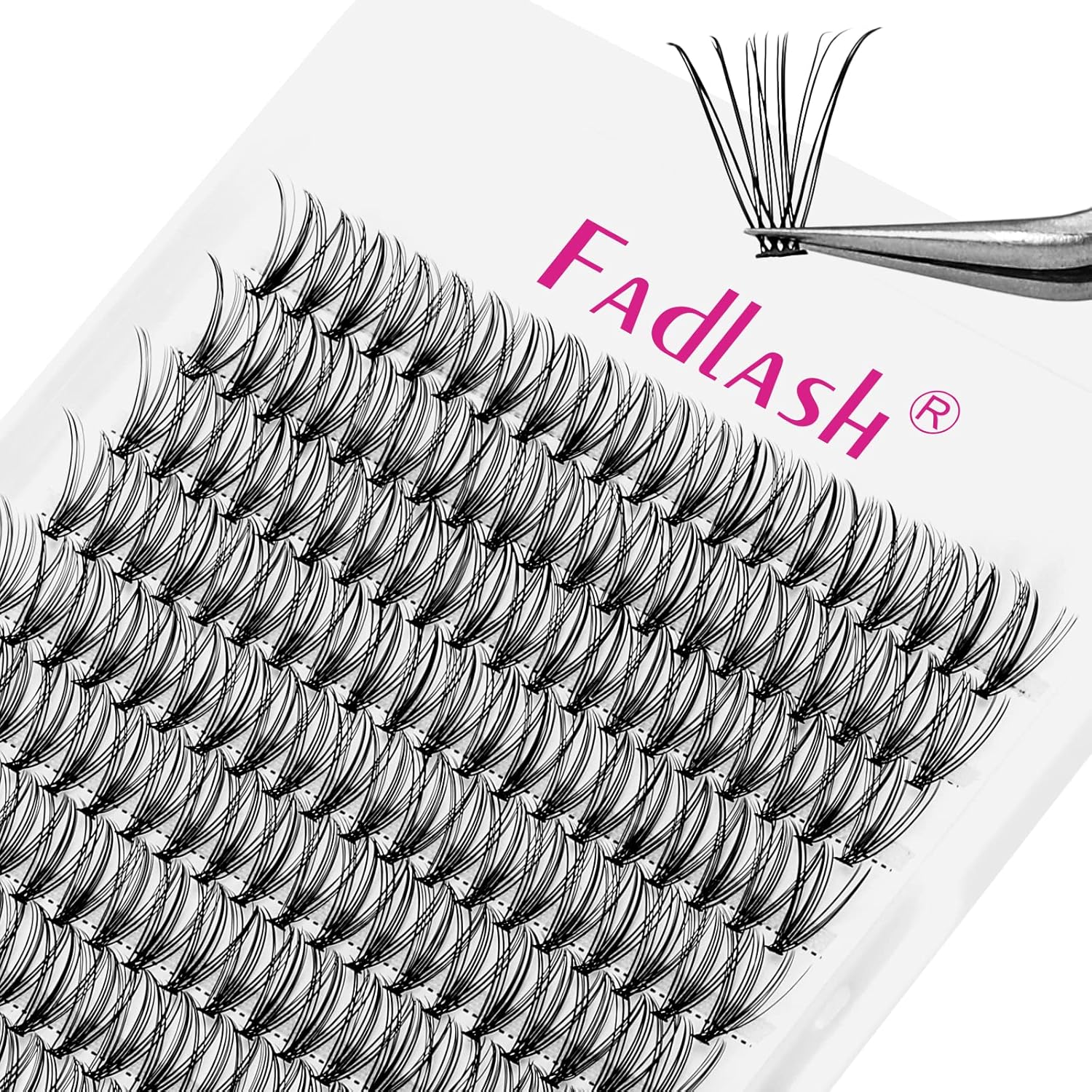 Detalle 2 de Wimpern Einzeln Cluster 20D 0.07D Curl 15mm