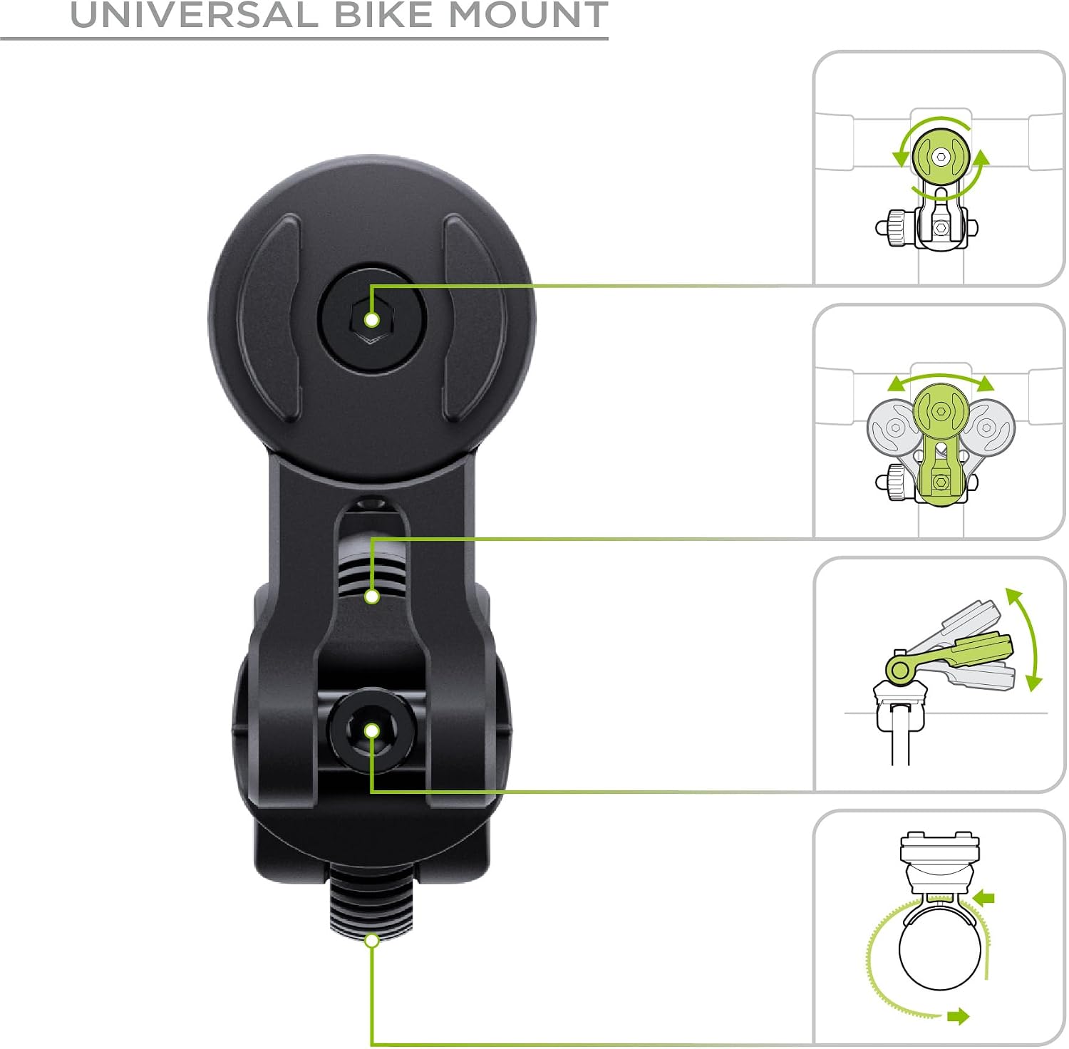 Detalle 2 de SP CONNECT Bike Bundle II abrazadera 58-85 mm