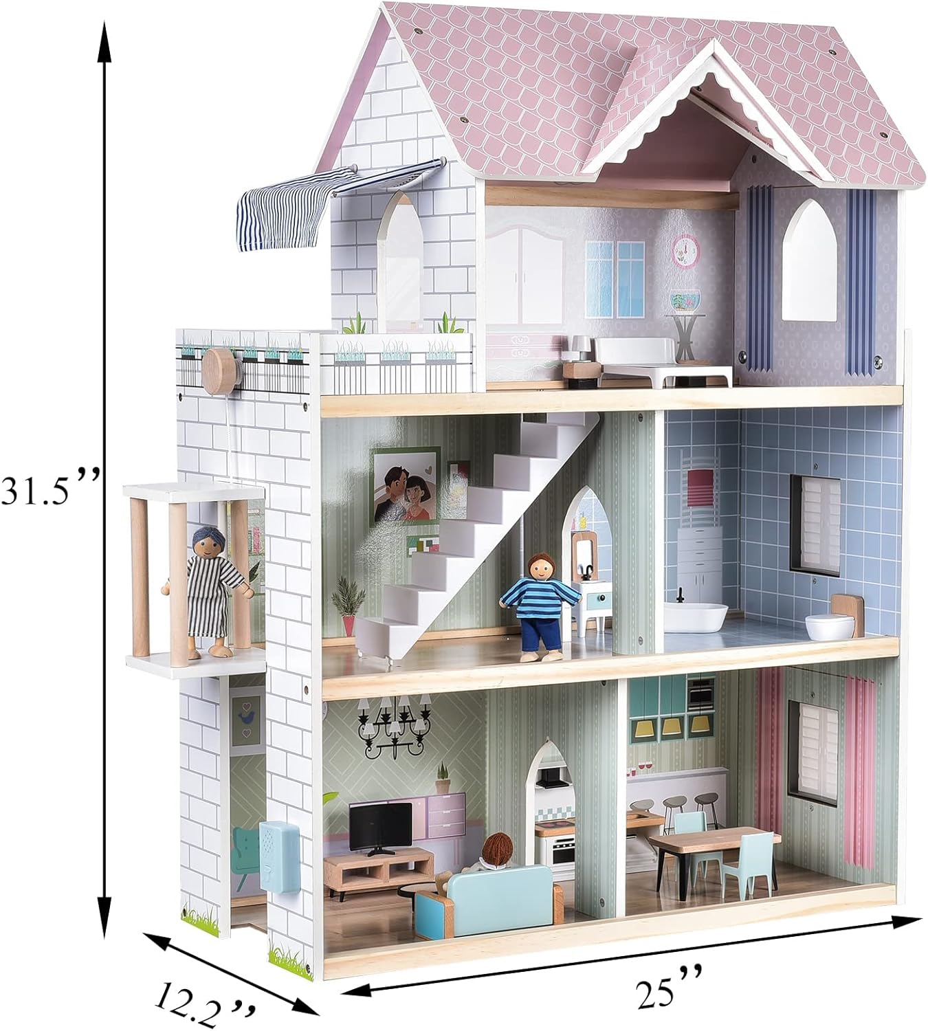 Thumbnail 1 de Giant bean Puppenhaus 80 cm hoch 🏠