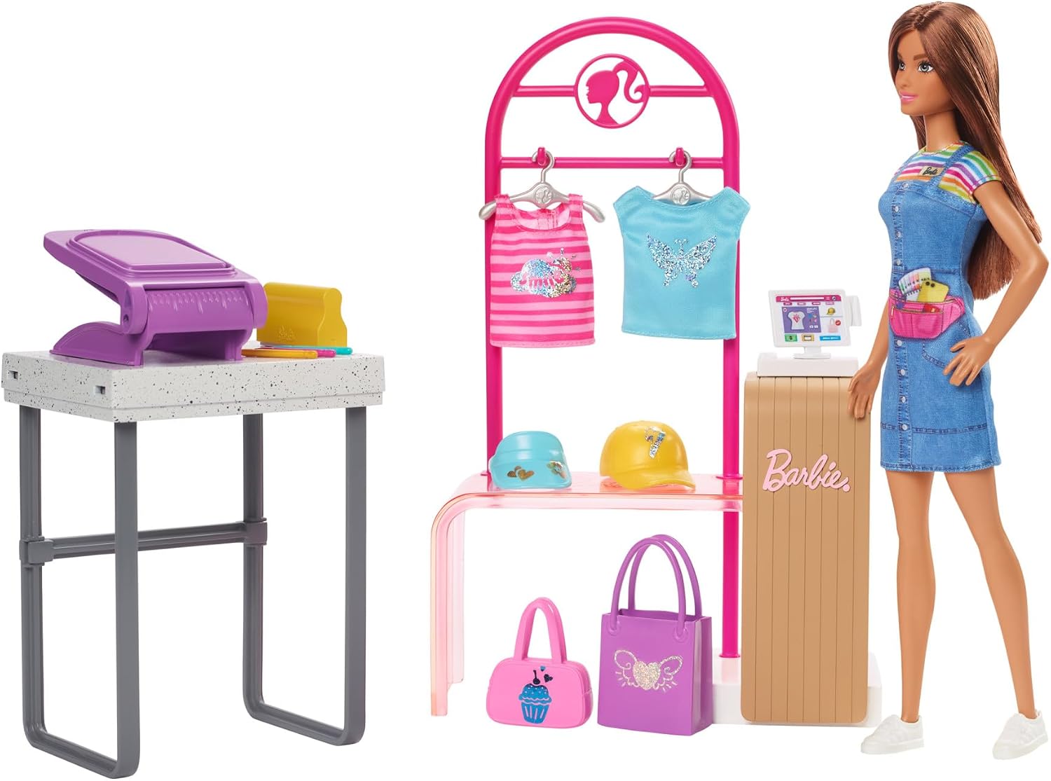 Detalle de Barbie playset Make & Sell Boutique 150+