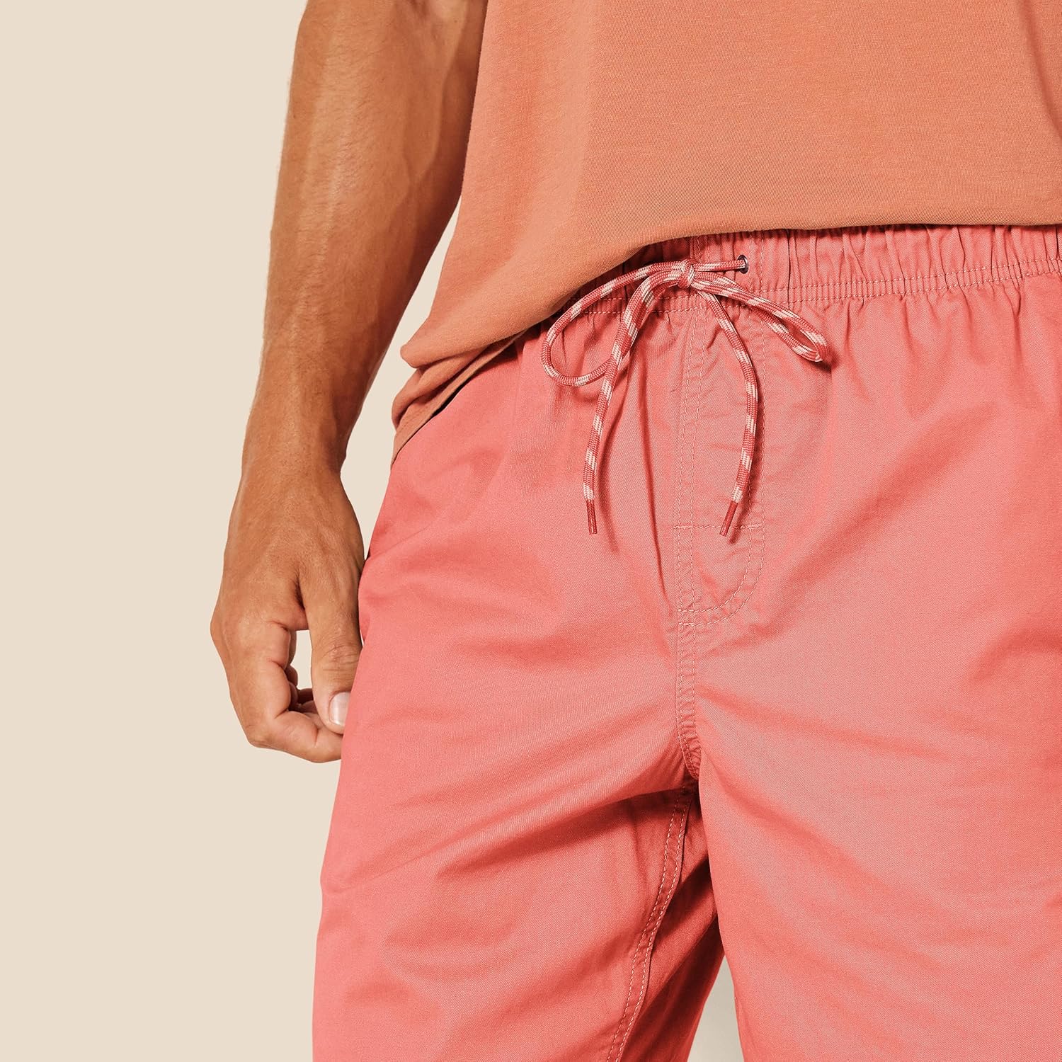 Thumbnail 3 de Amazon Essentials Men's Relaxed Fit 8" Cotton Elasticated Waist Shorts
