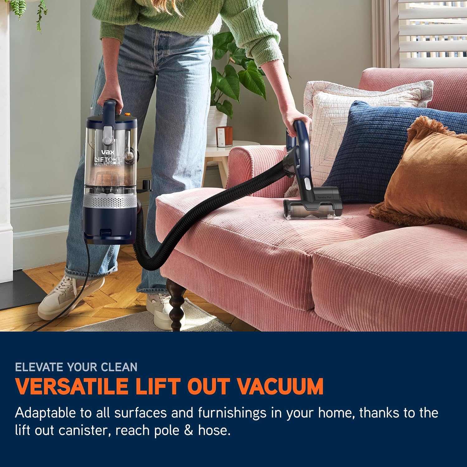 Thumbnail 4 de Vax LiftOut Multi Pet-Design Corded Upright Bagless Vacuum Cleaner (CDUP-LOPA) with Lift-Out Canister
