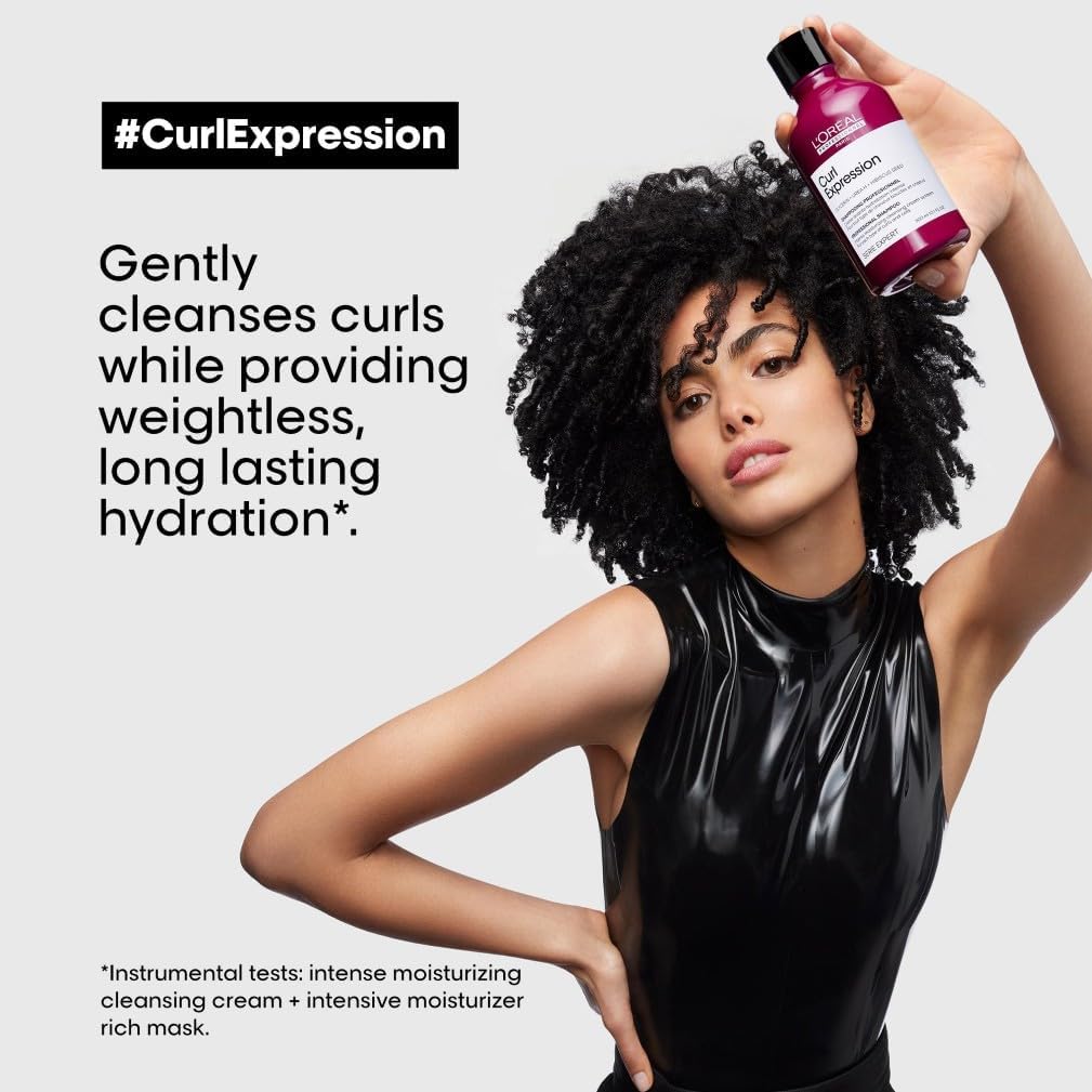 Thumbnail 1 de L'Oréal Professionnel Serie Expert Curl Expression Moisturising & Hydrating Shampoo (Curly & Coily), 300 ml
