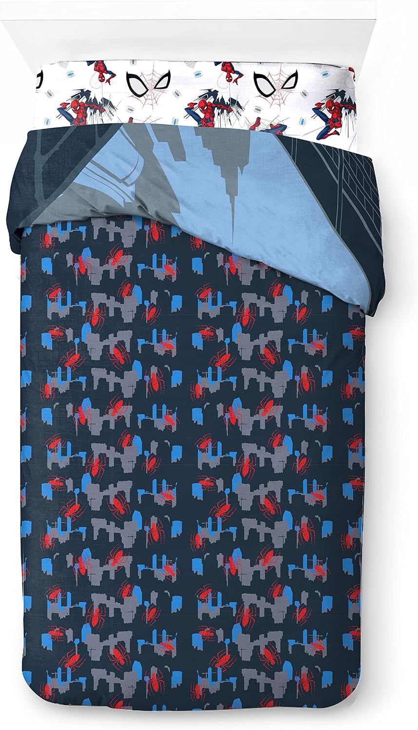 Detalle de Spiderman City Streets 3 piece bedding set