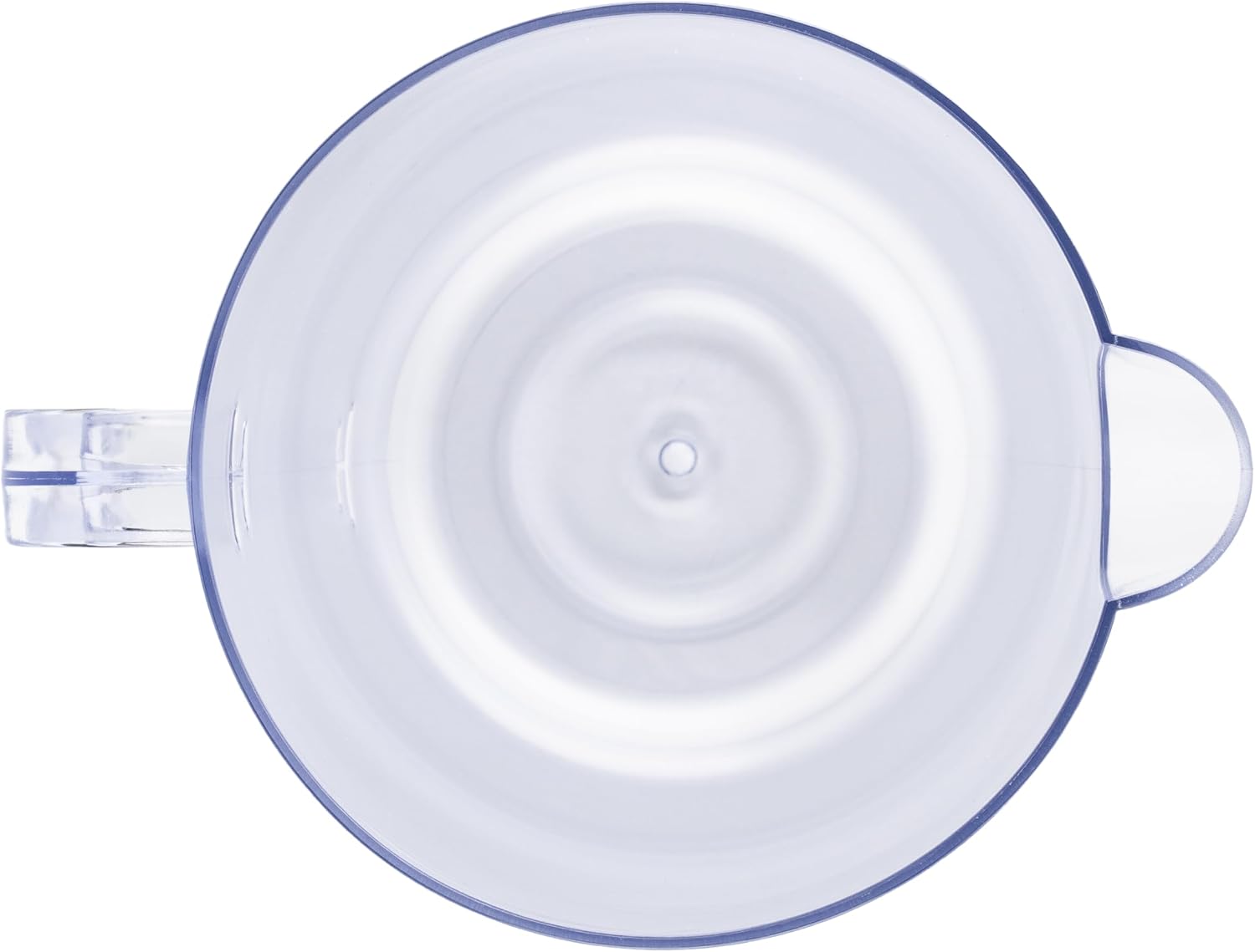 Detalle de G.E.T. Heavy-Duty 1 Gallon Plastic Pitcher with Lid (Clear, BPA Free)