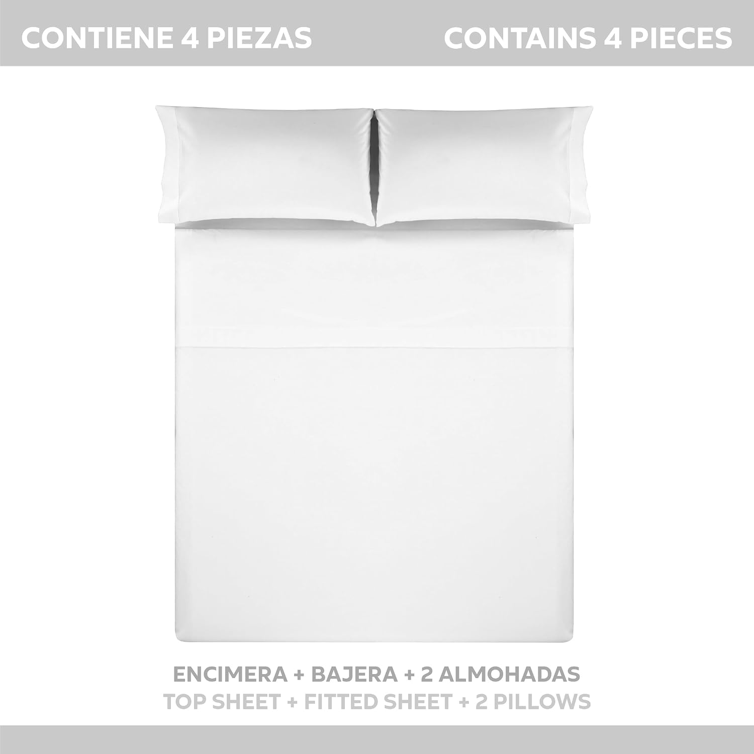Detalle de Easycosy Juego de Sábanas 4 Piezas Cama 150