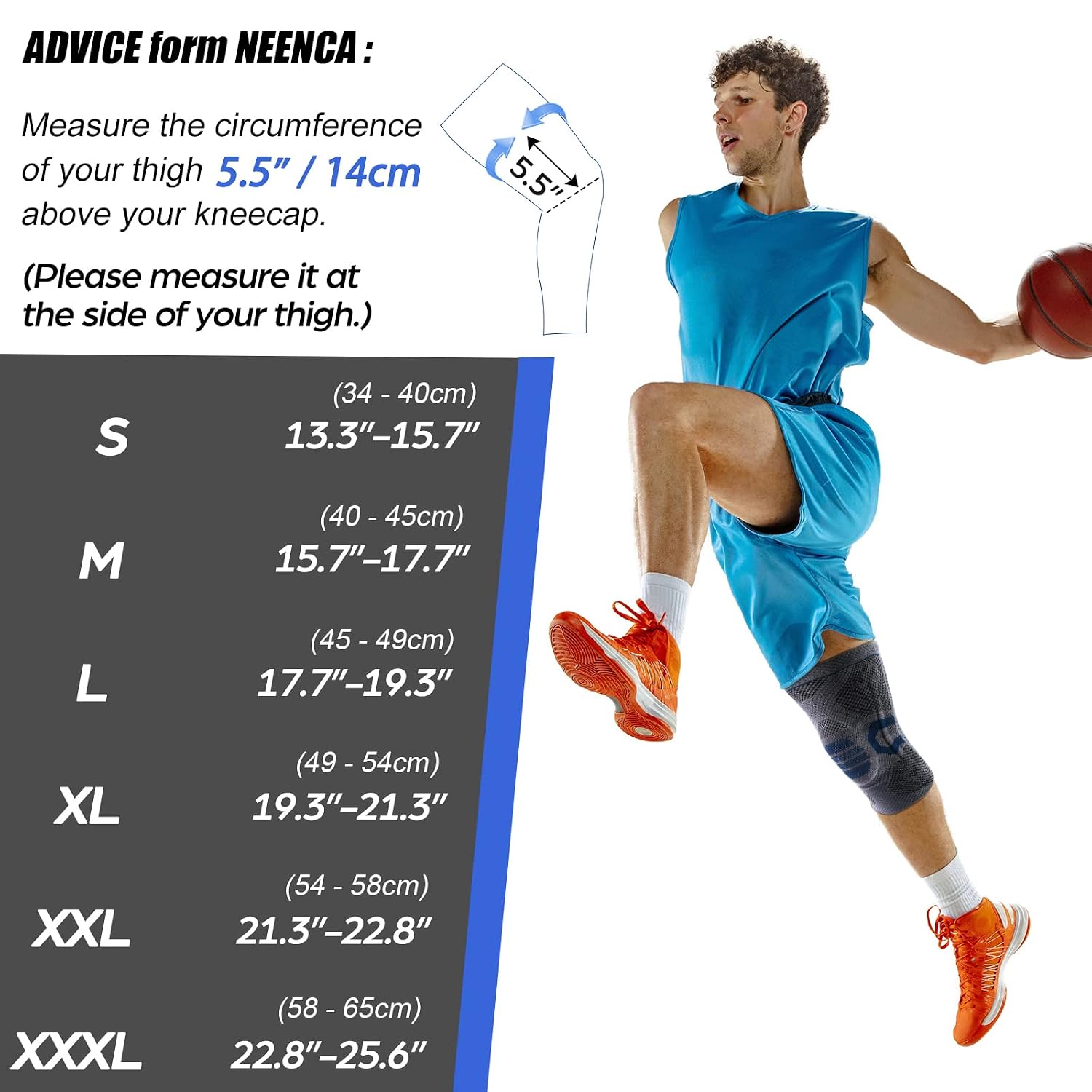 Thumbnail 2 de NEENCA Professional Knee Support 1 pair