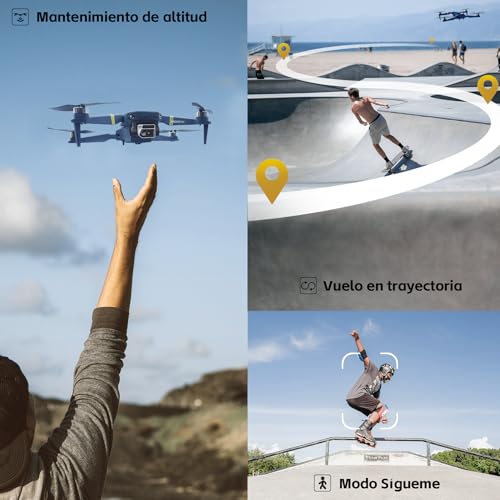 Thumbnail 4 de Dron CHUBORY con Cámara 4K HD, 84 Min de Vuelo, 800 m de Alcance y Seguimiento Automático