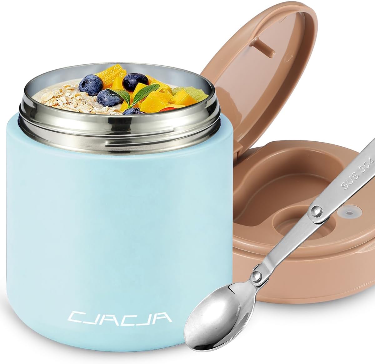Detalle de Insulated Food Jar 15.2 Oz for Kids 🍱