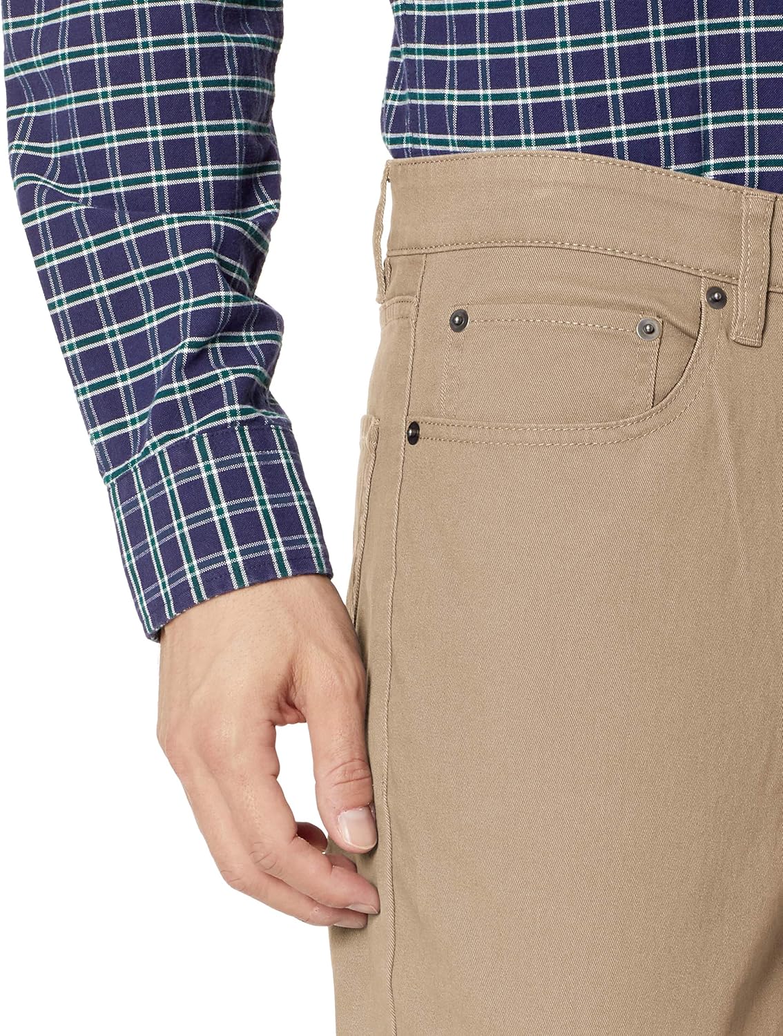 Thumbnail 2 de Amazon Essentials Men's Athletic-Fit 5-Pocket Stretch Twill Trouser – Big & Tall