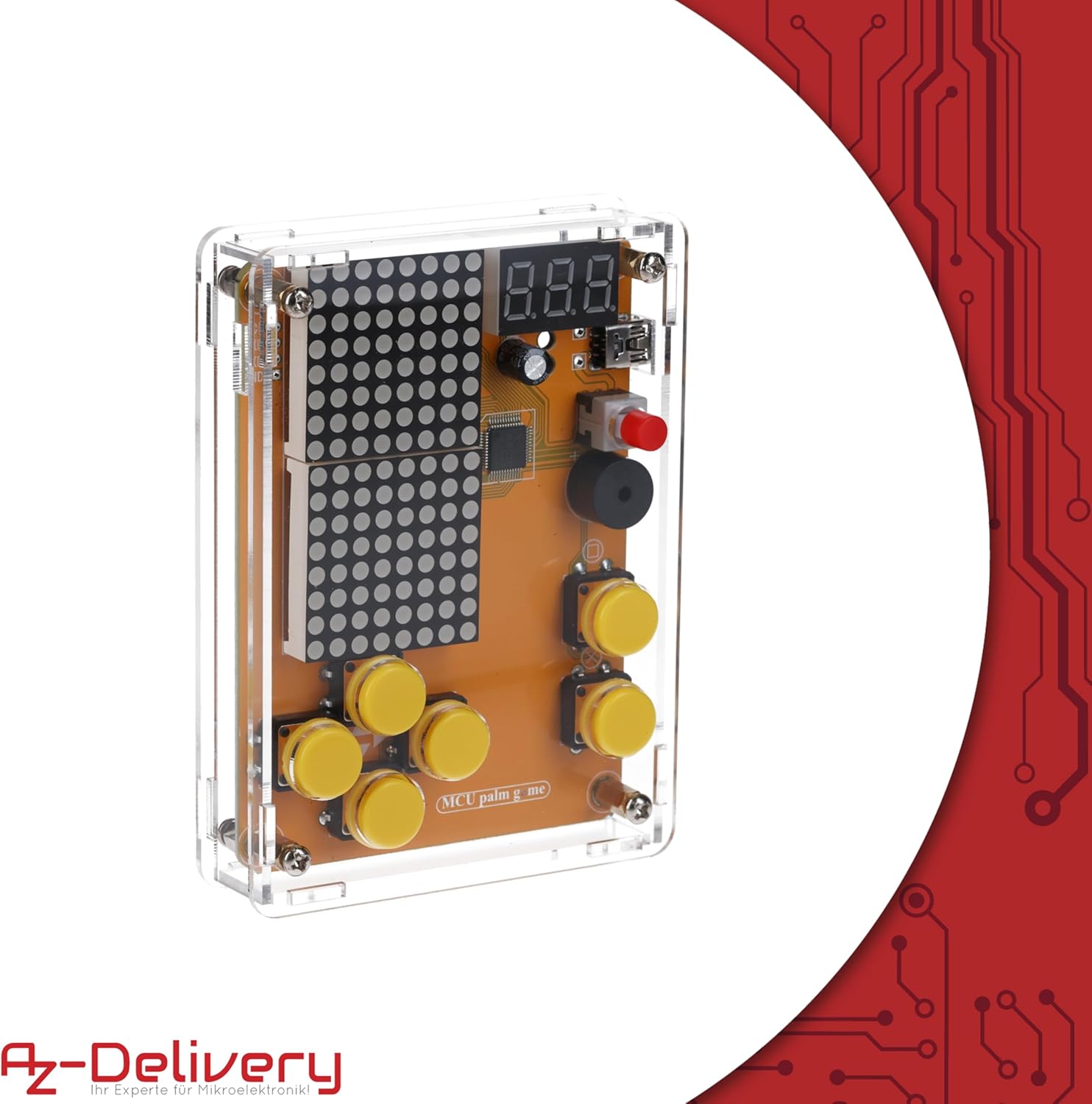 Thumbnail 4 de AZDelivery Kit elettronica fai da te per console retrò portatile (con istruzioni e kit di saldatura)