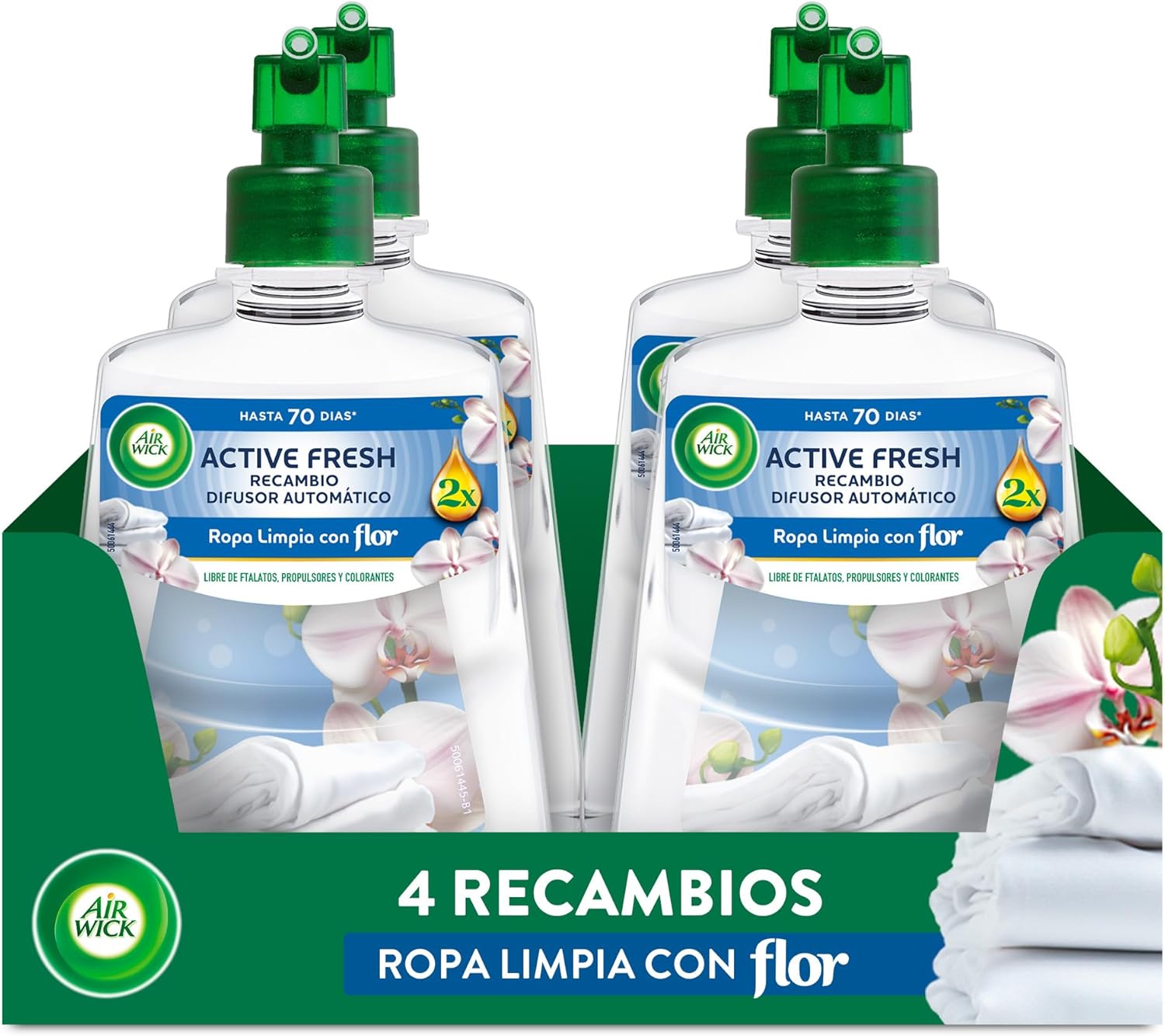Thumbnail 3 de Air Wick Active Fresh Spray Automático Sin Aerosol, Pack 8