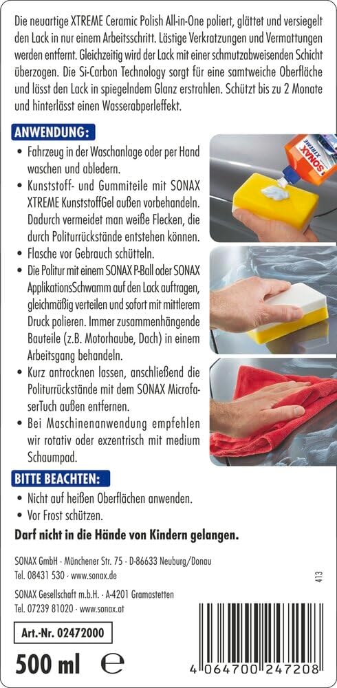 Thumbnail 1 de SONAX XTREME Ceramic Polish All-in-One 500 ml