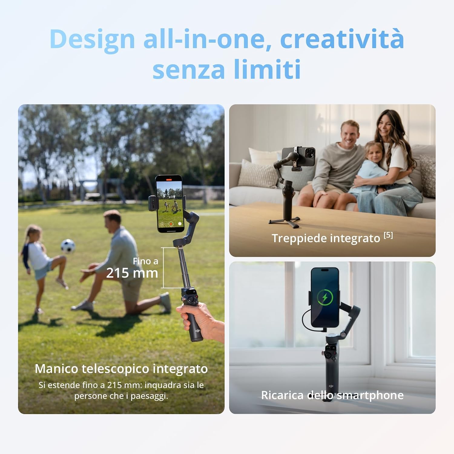 Thumbnail 4 de DJI Osmo Mobile 8 stabilizzatore smartphone 10 h