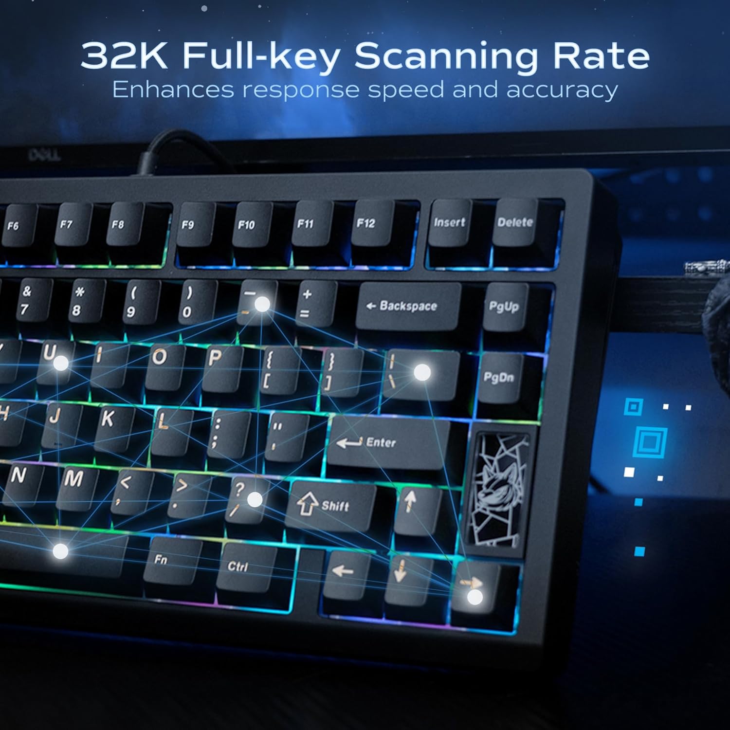 Thumbnail 5 de Chilkey Slice75 HE Gaming Keyboard: 75% Hall Effect Magnetic Aluminum Keyboard