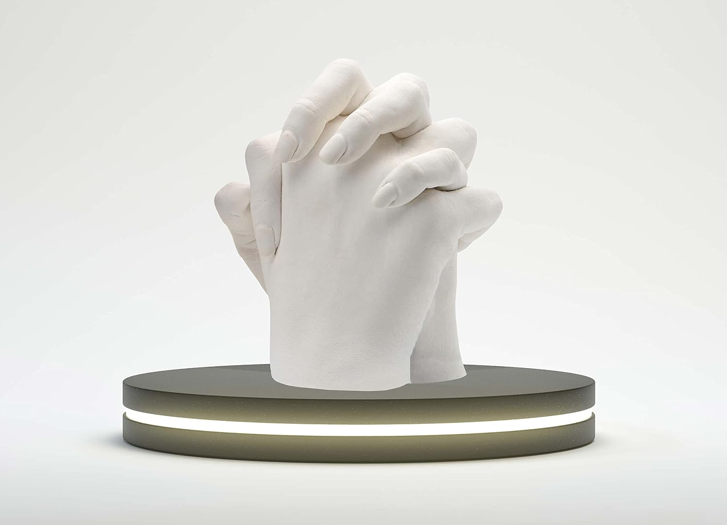Thumbnail 2 de Algaplay Michelangelo Kit Sculpture des Mains (KIT Love) – Empreinte et sculpture en famille