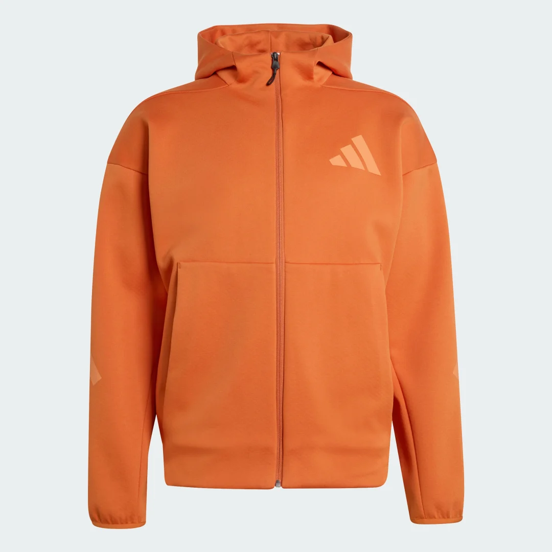 Thumbnail 3 de Chaqueta con capucha adidas Z.N.E. New - aspecto atrevido en naranja para uso urbano
