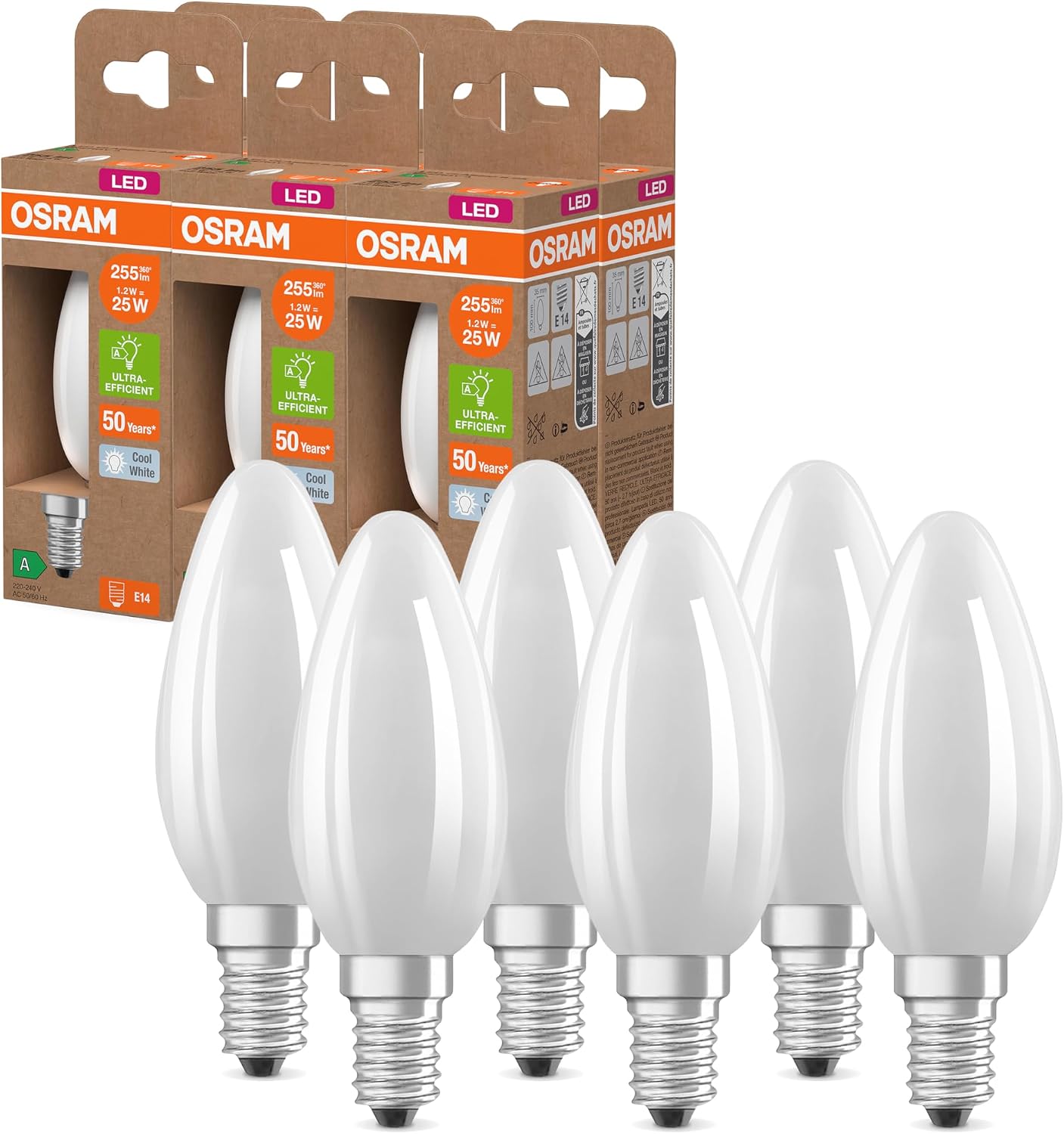Thumbnail 5 de OSRAM Lampes LED E14 pack 3