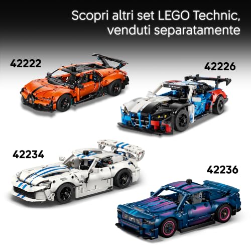 Thumbnail 6 de LEGO Technic Auto Ferrari 488 PISTA 42235: il modello da collezione per giovani piloti e appassionati di Meccaniche