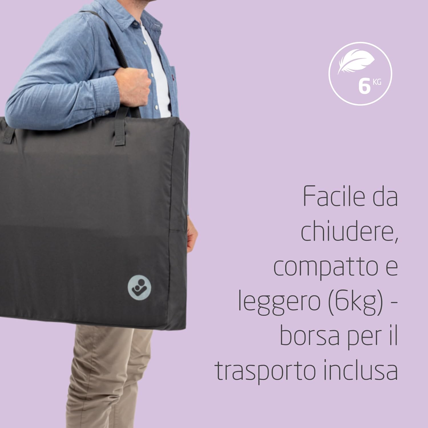 Thumbnail 3 de Maxi-Cosi Iris2: Lettino da viaggio 2 in 1 per neonato (0–3 anni), compatto, leggero e versatile