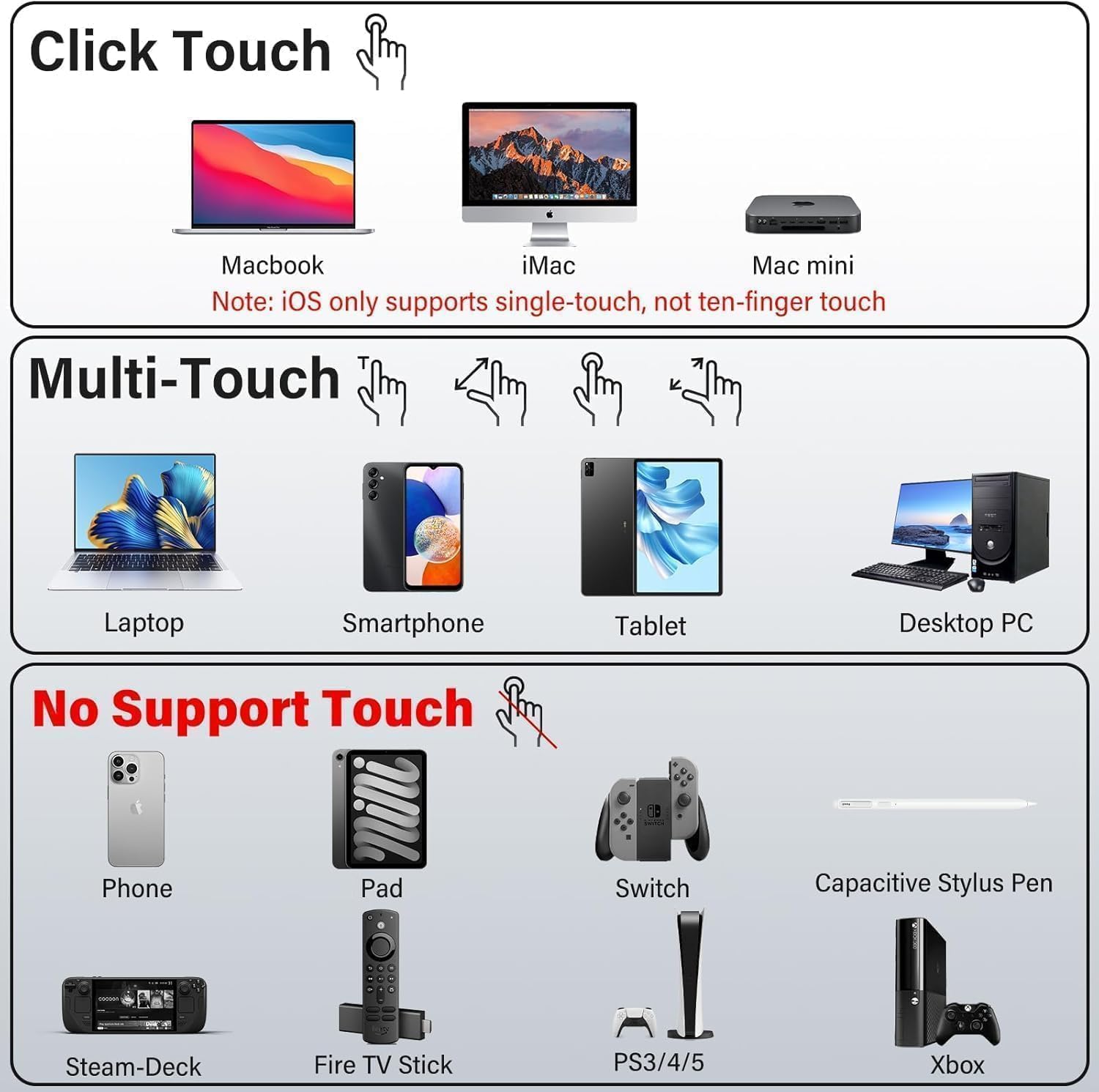 Detalle 2 de InnoView Portable Monitor Touchscreen 15.6" 1080P