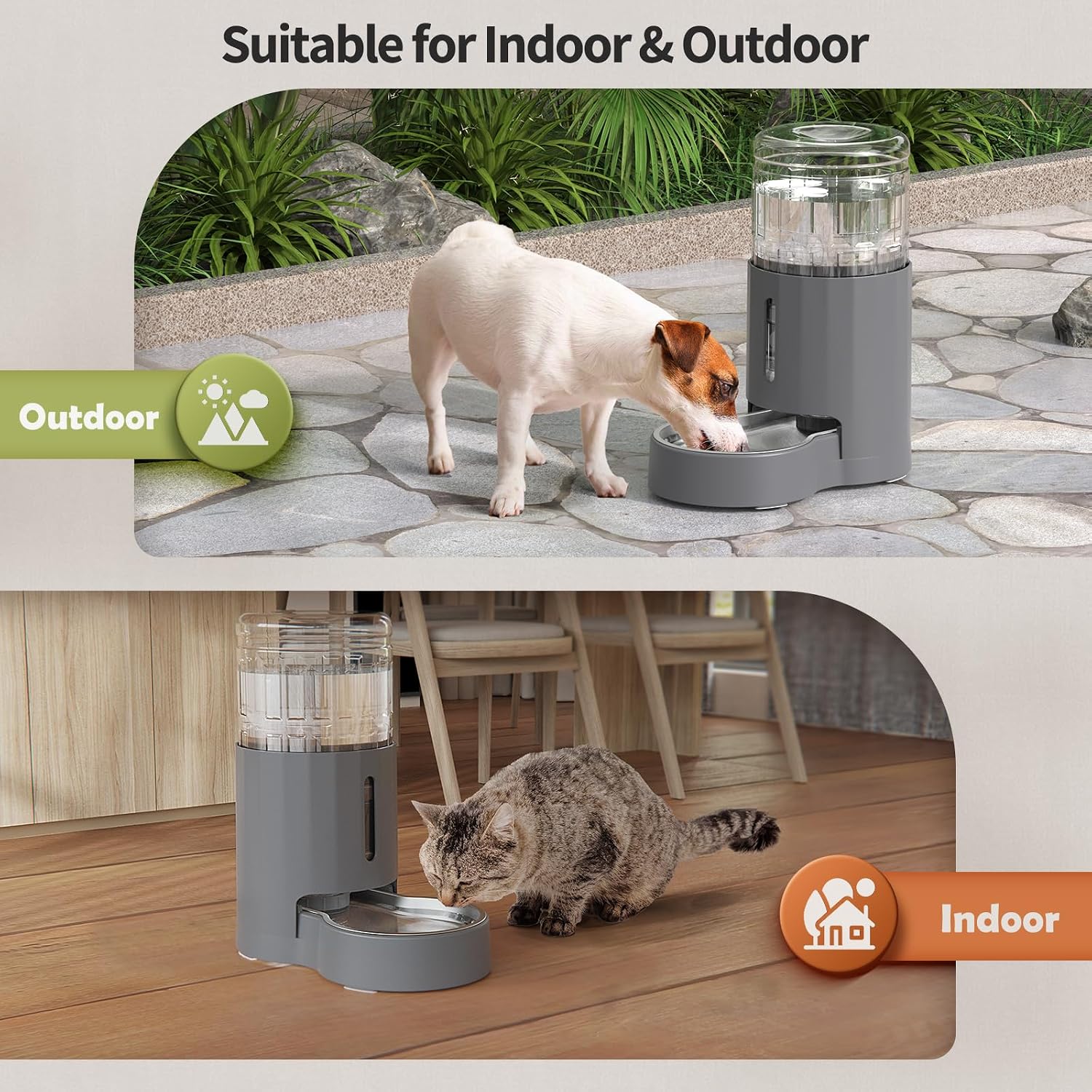 Thumbnail 5 de JUNSPOW Cat Water Dispenser, 4L