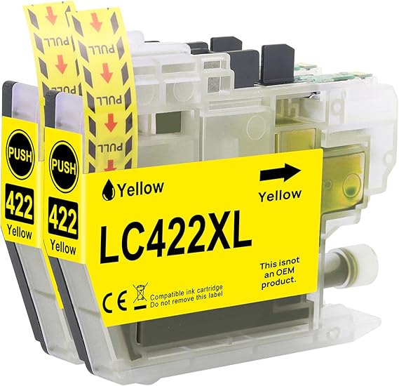 Brother LC422XL Cartuchos Compatible para MFC-J5340DW 🖨