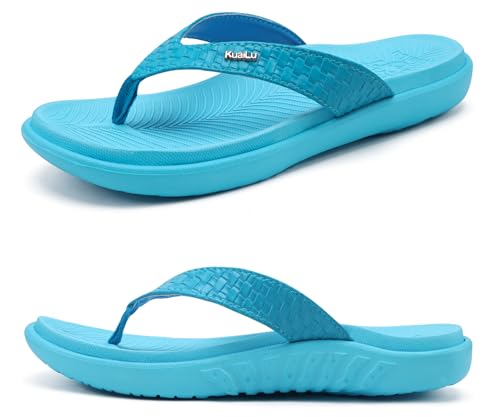 Detalle de KuaiLu Women's Arch Support Flip Flops