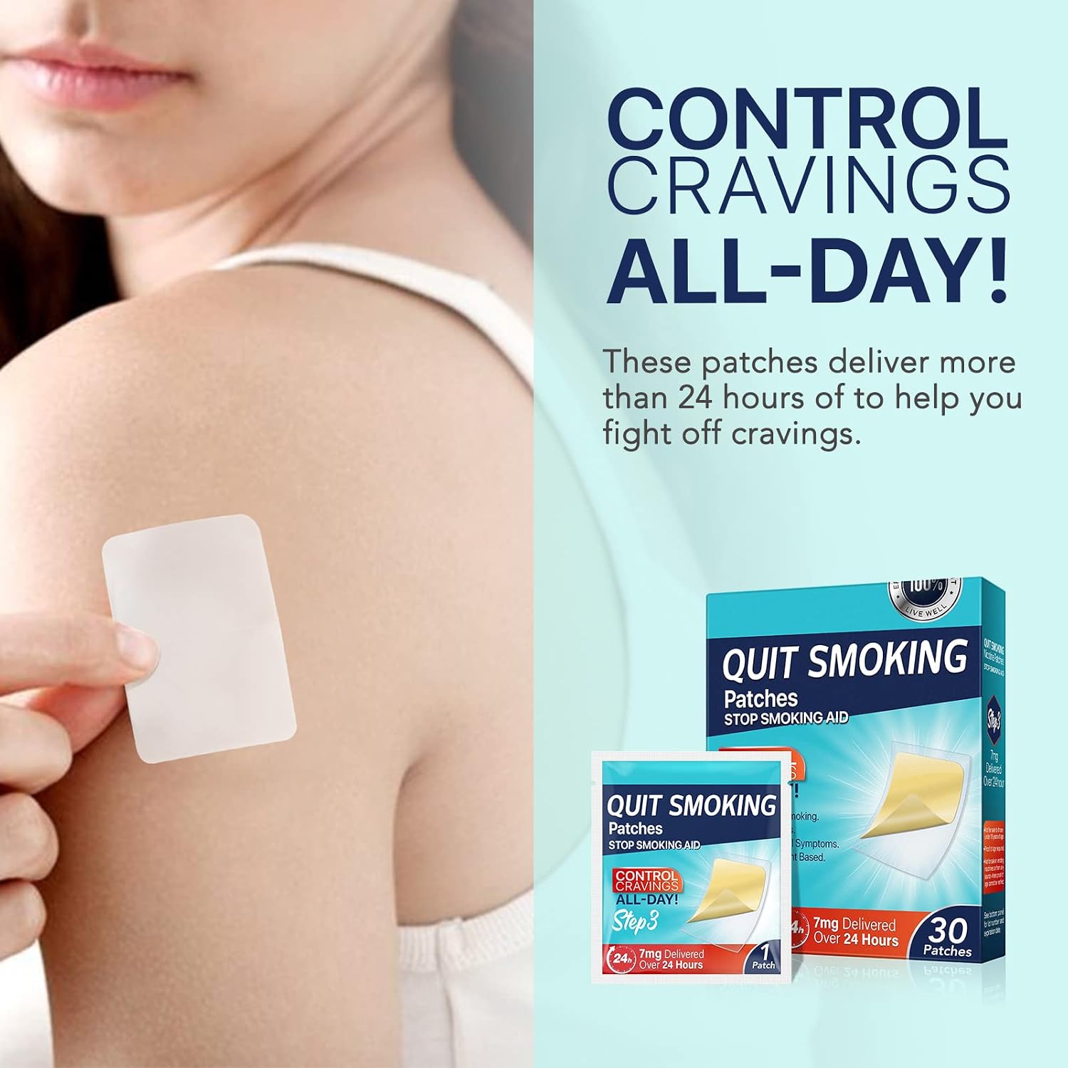 Thumbnail 4 de Quit Smoking Patches Step 3