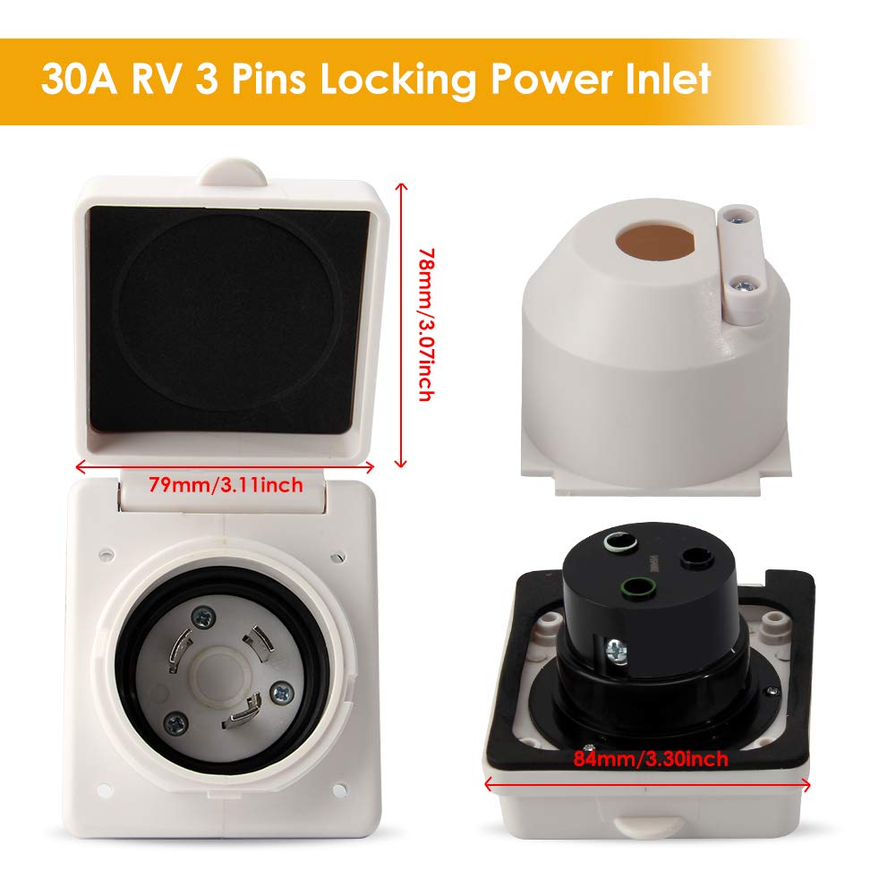 Detalle 2 de OPL5 RV power inlet 30A