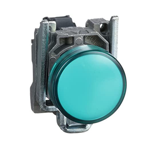 Detalle de Schneider Electric Harmony XB4BVB3 – Voyant DEL Ø22 vert, 24V, montage par vis étrier