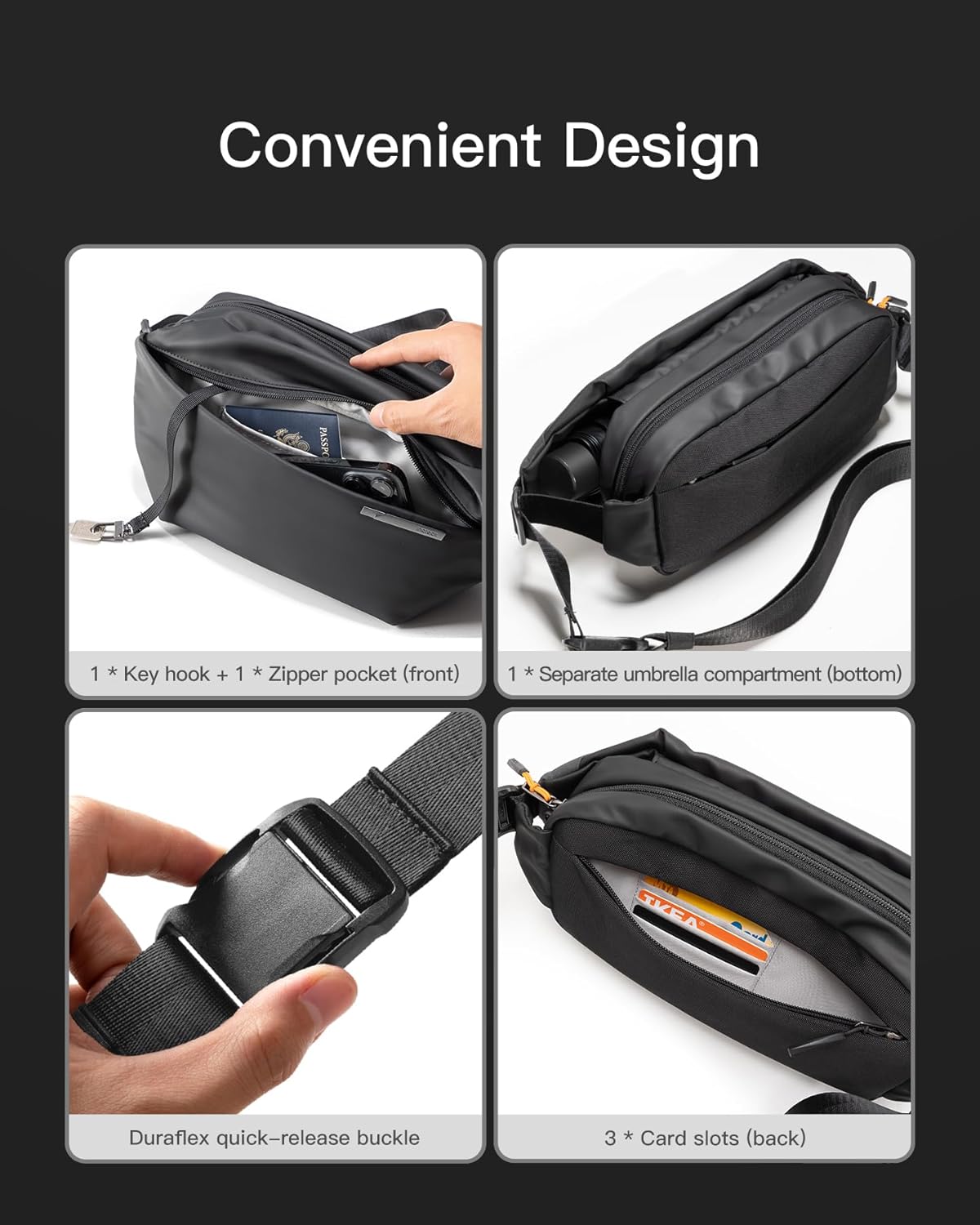 Thumbnail 3 de Inateck Sling Bag X 4L sling bag