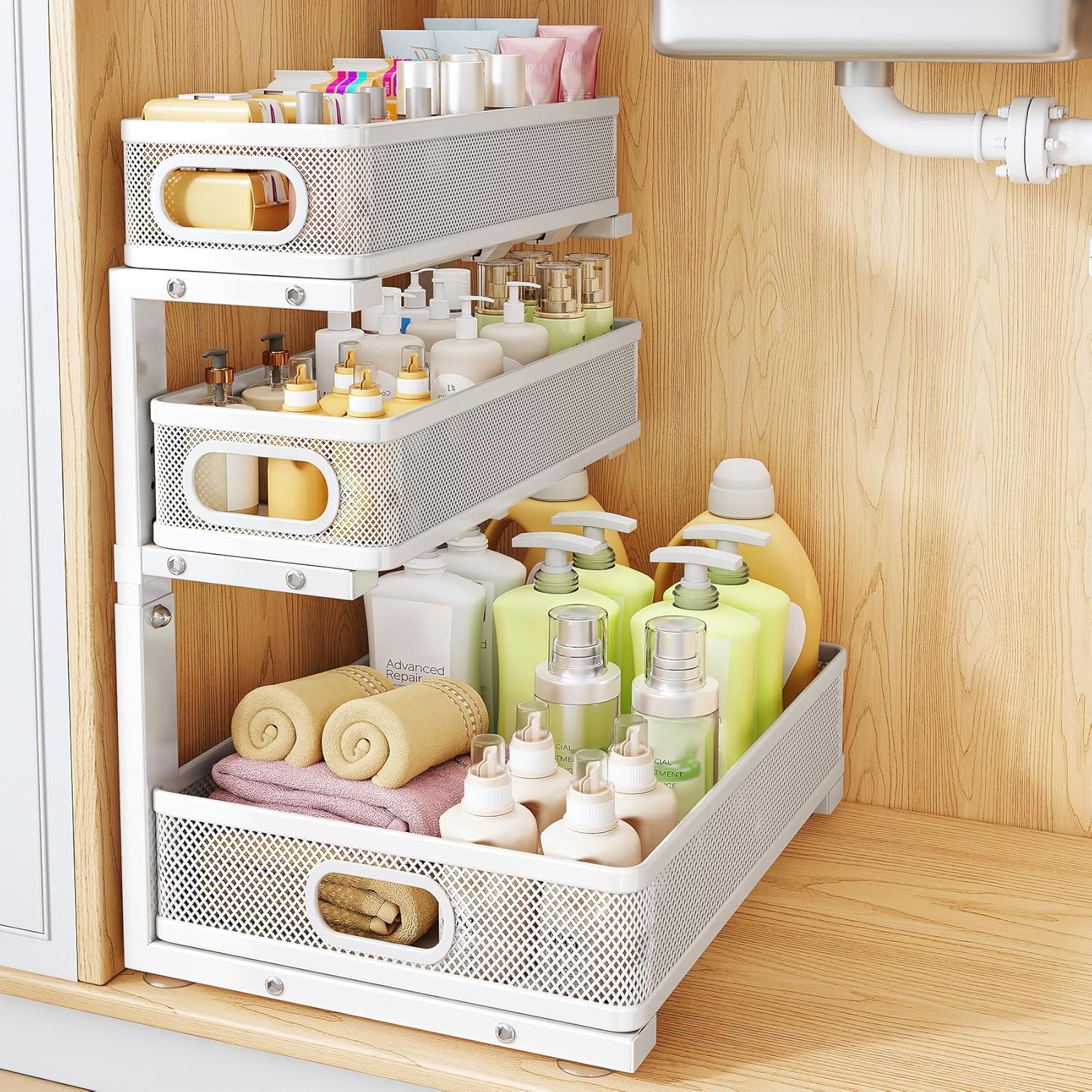 Detalle de Under Sink Organizer 3-Tier