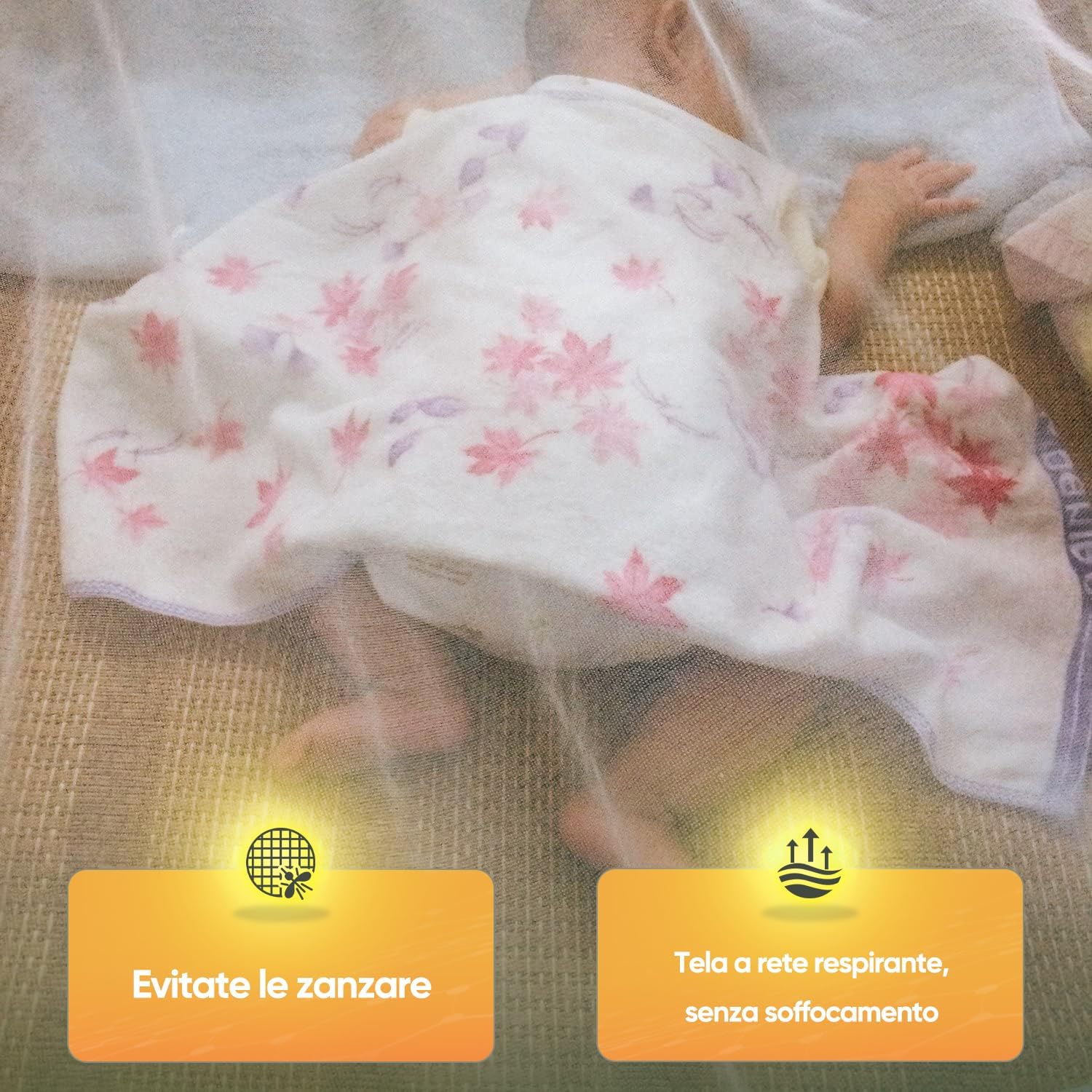 Thumbnail 4 de Sekey Zanzariera per letto 60x220x850 cm con 1 ingresso – installazione facile e veloce