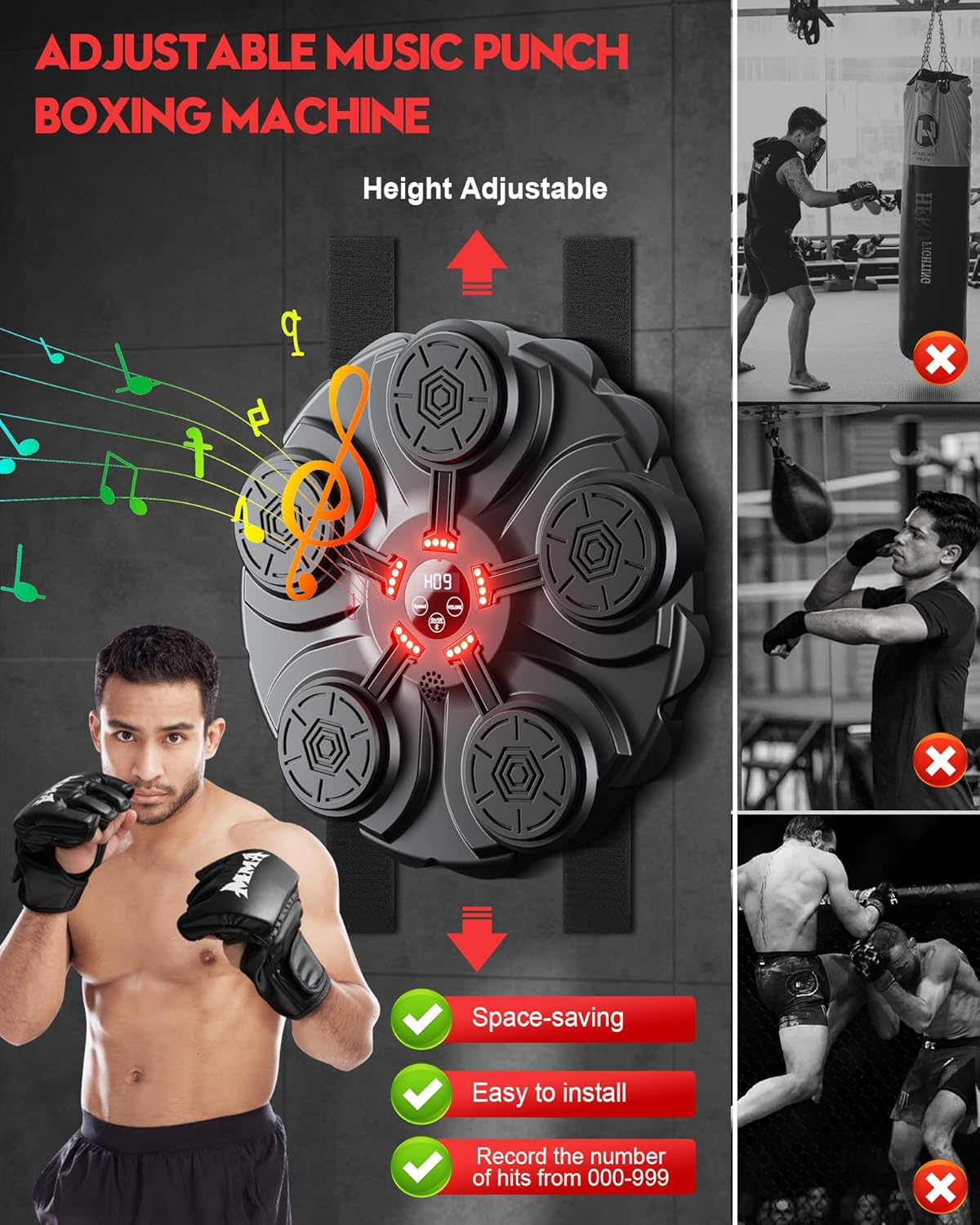 Thumbnail 5 de yorraka Máquina de Boxeo Música 9 velocidades