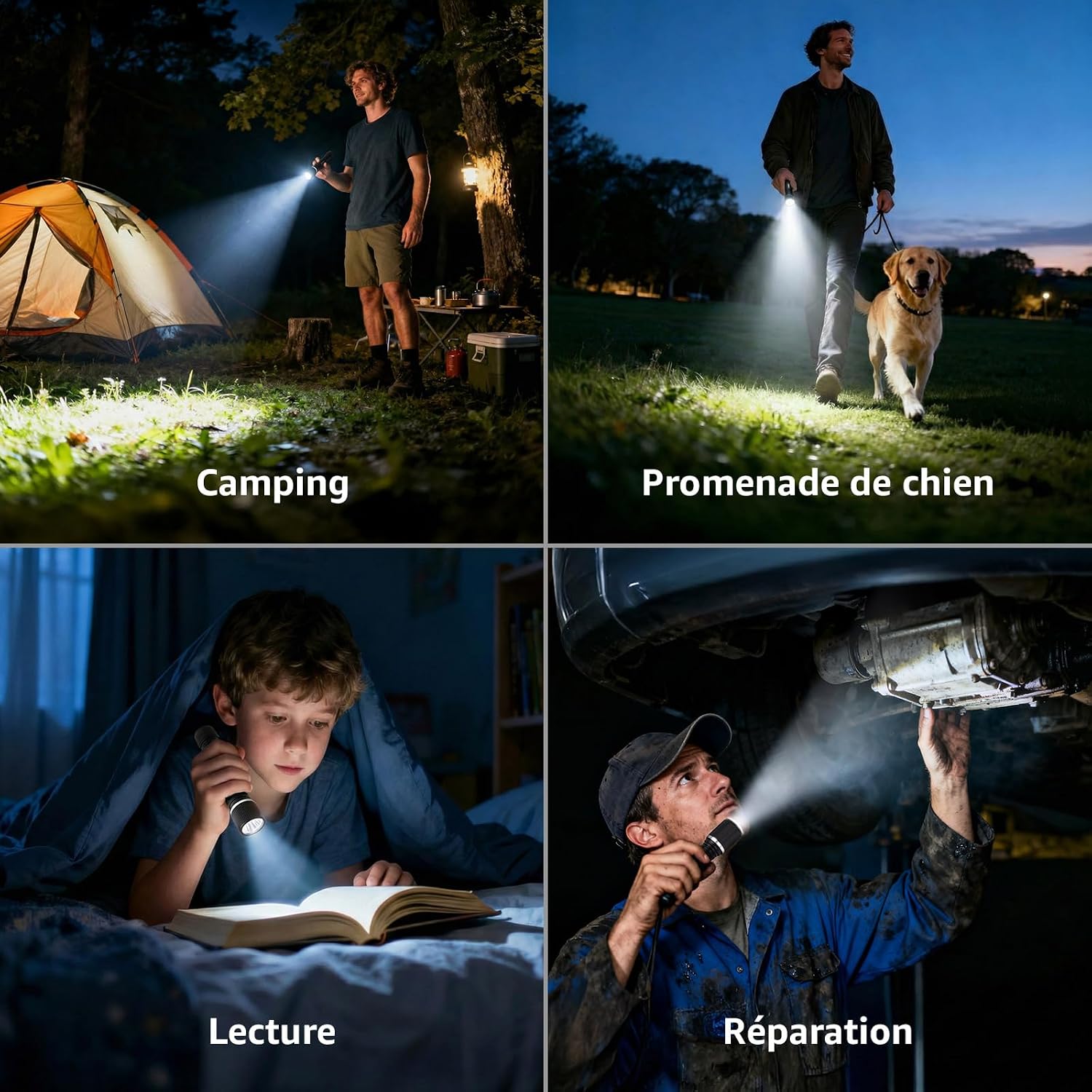 Thumbnail 5 de Lepro Lampe Torche 3 Modes d’Éclairage