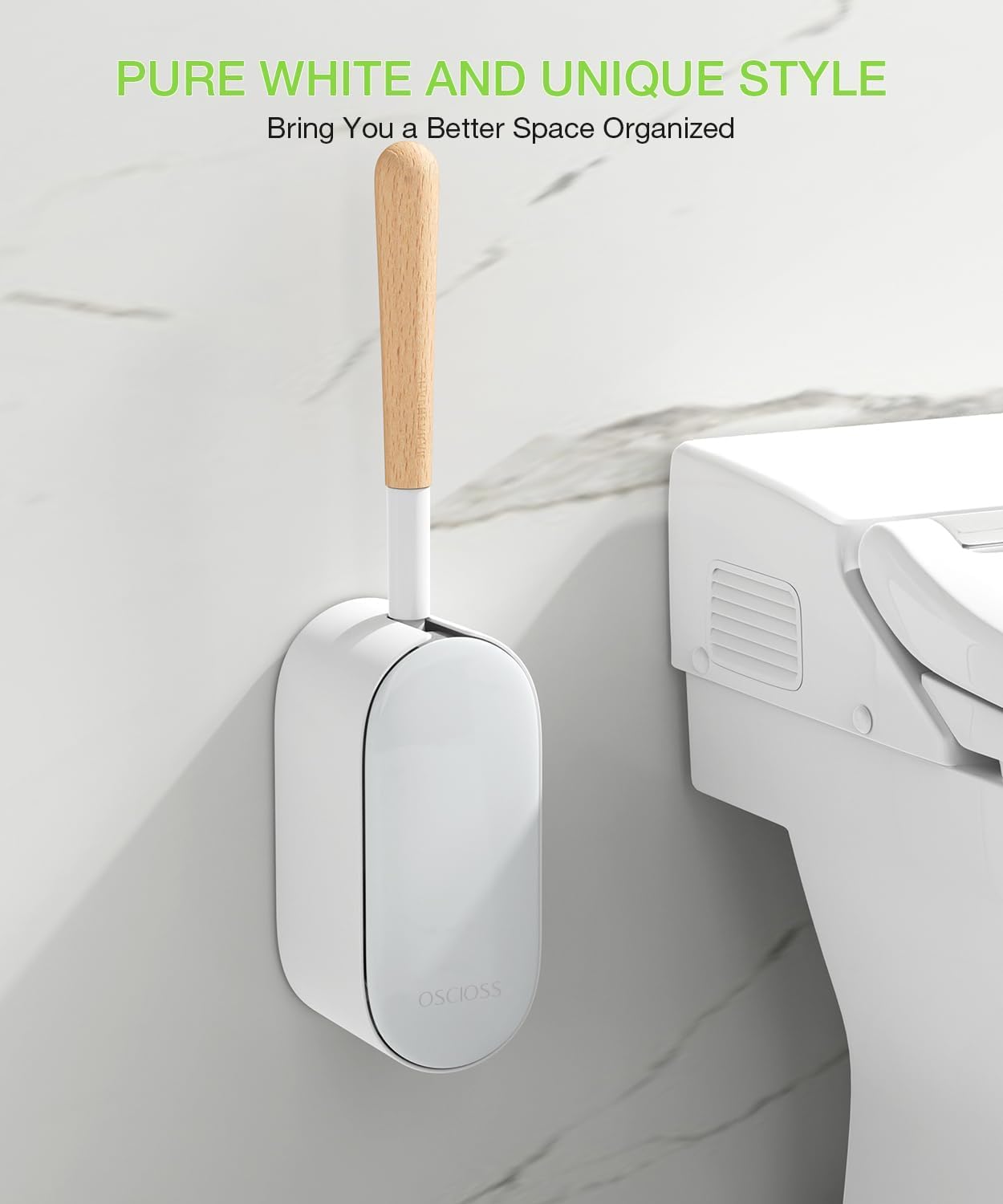 Thumbnail 6 de OSCIOSS Toilet Brush Set, ABS
